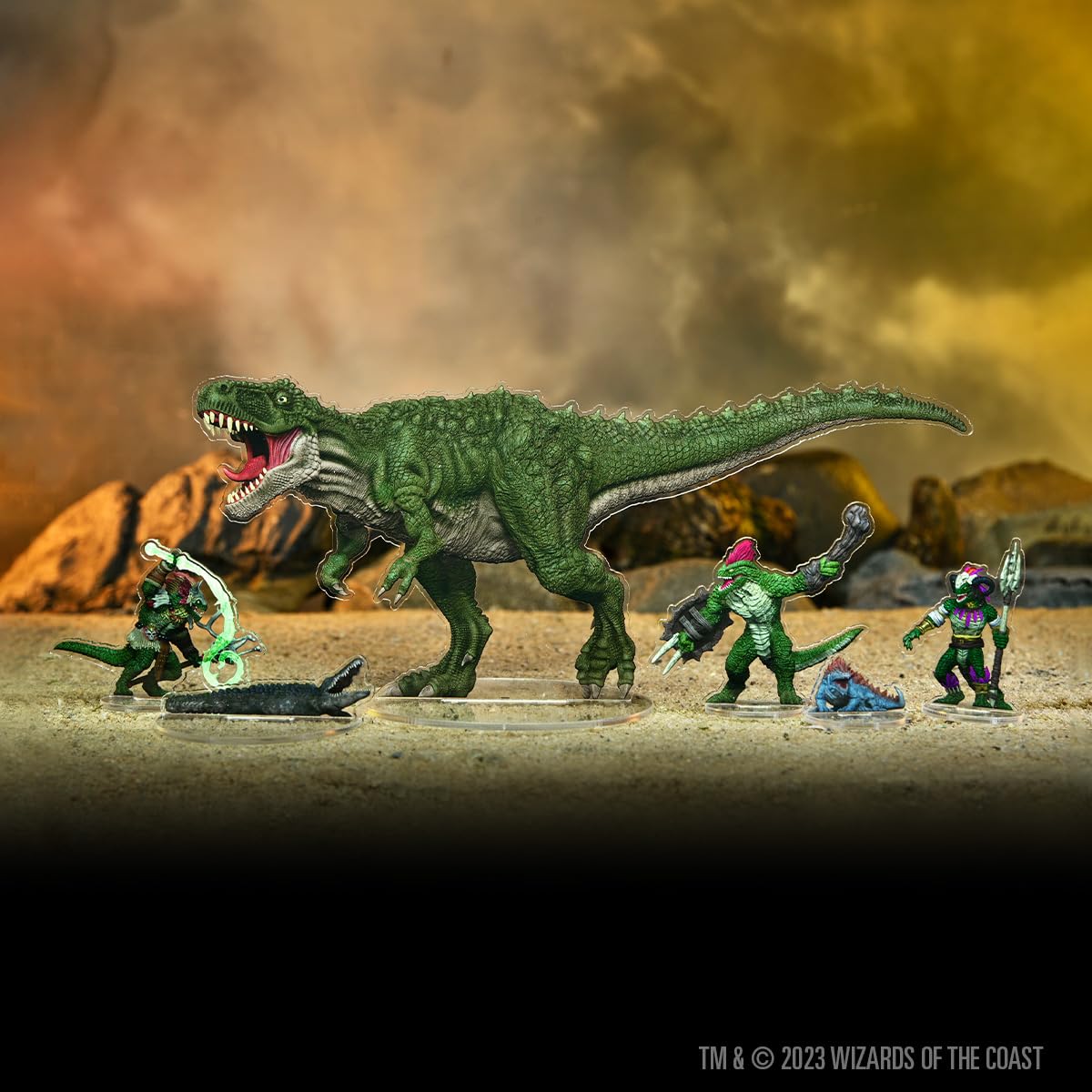WizKids D&amp;D Idols of the Realms: Reptile Den Scales &amp; Tails 2D-Miniaturen 4