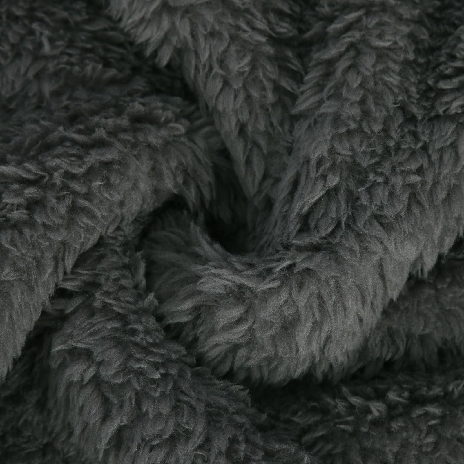 Cheyubny Plus Size Long Winter Coat - Gray | Size L | Model 4x