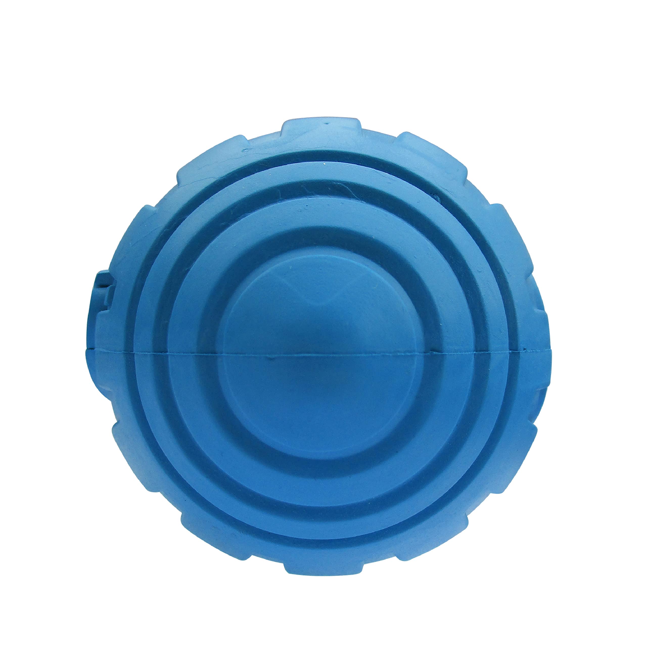 Nerf Dog Ridged Squeaker Football - Durable Rubber, Easy Grip, Water-Resistant | 7-Inch 6