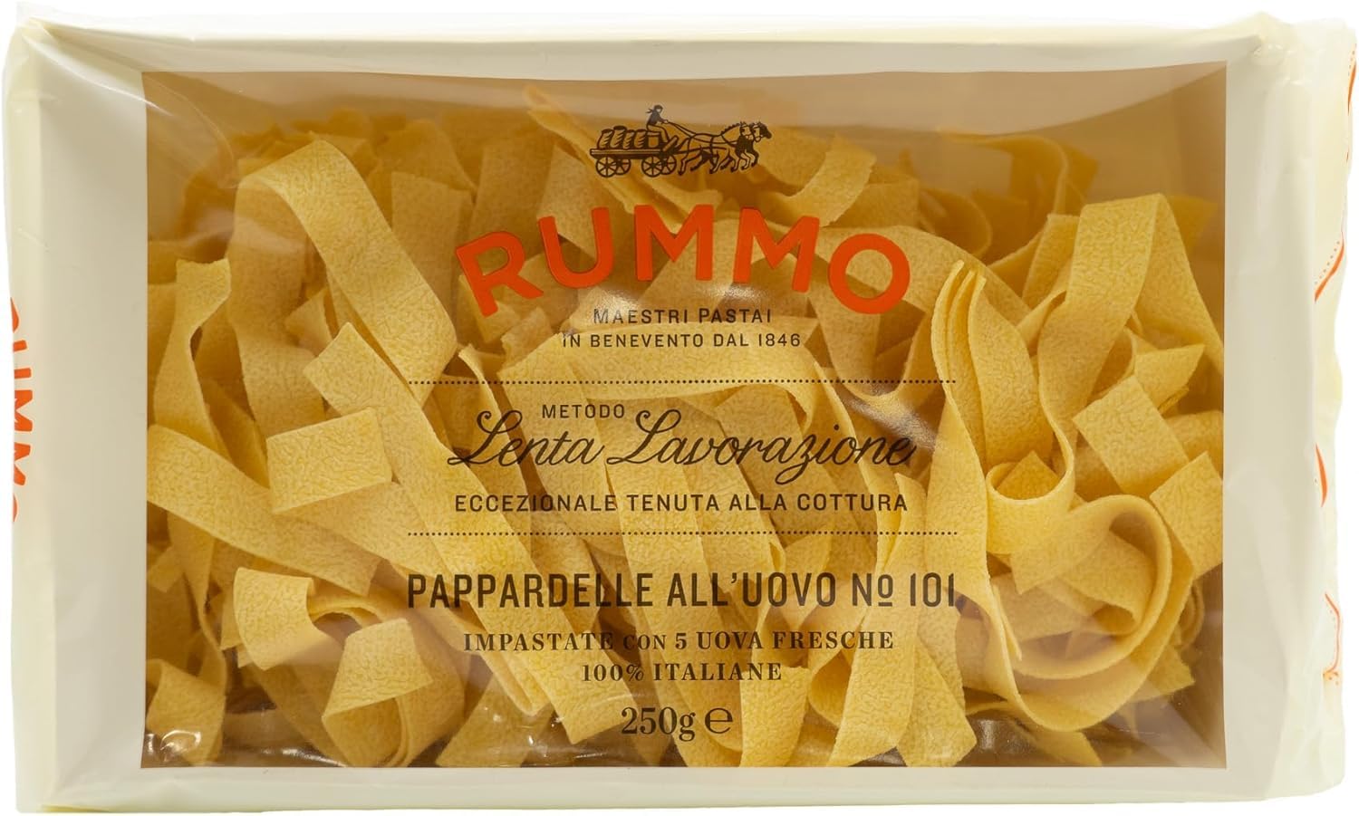Rummo Pappardelle All'Uovo Nest No. 101 – Luxurious Italian Egg Pasta | 250g 1