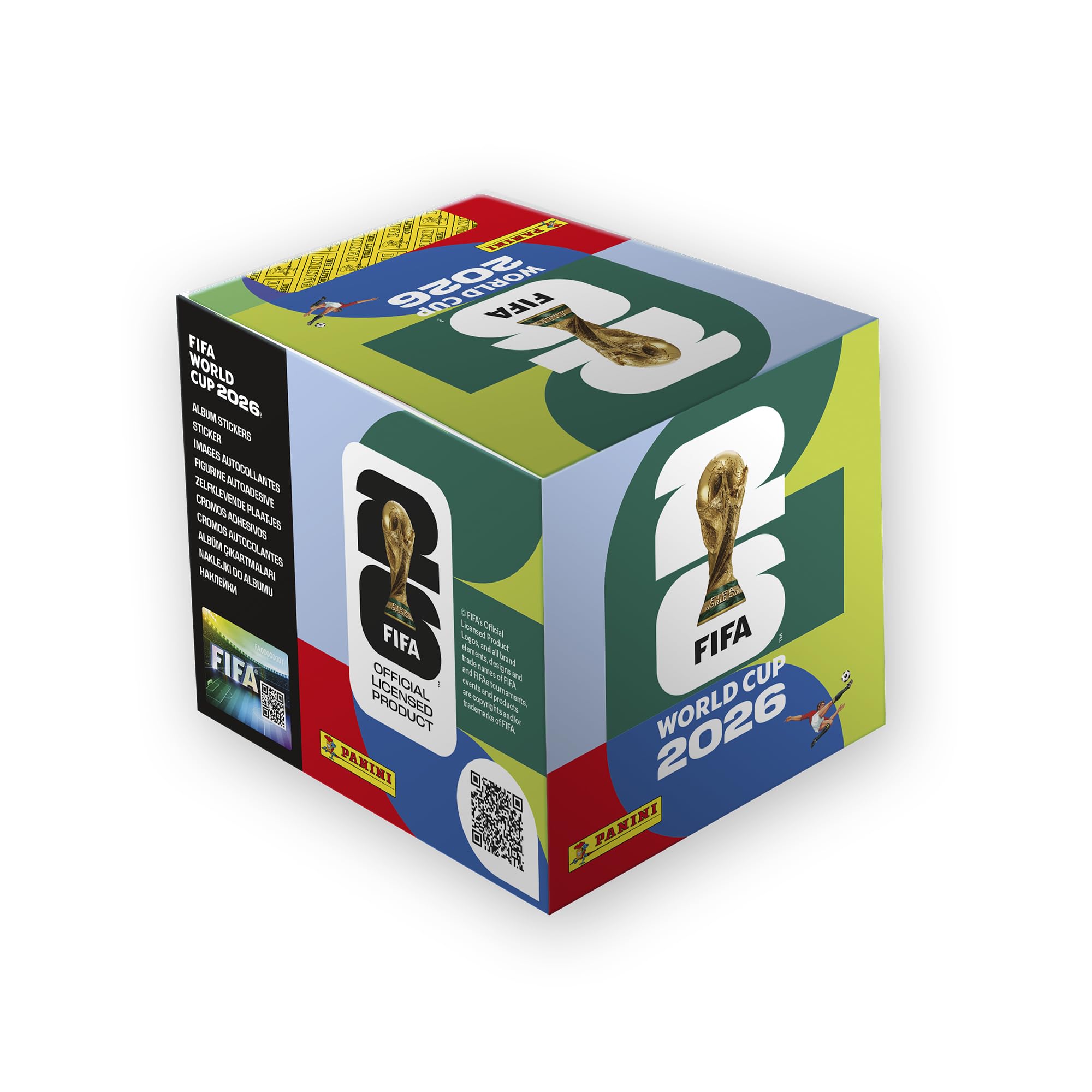 Panini FIFA World Cup 2026 Sticker Collection - 50 Sticker Packs | 100% Official