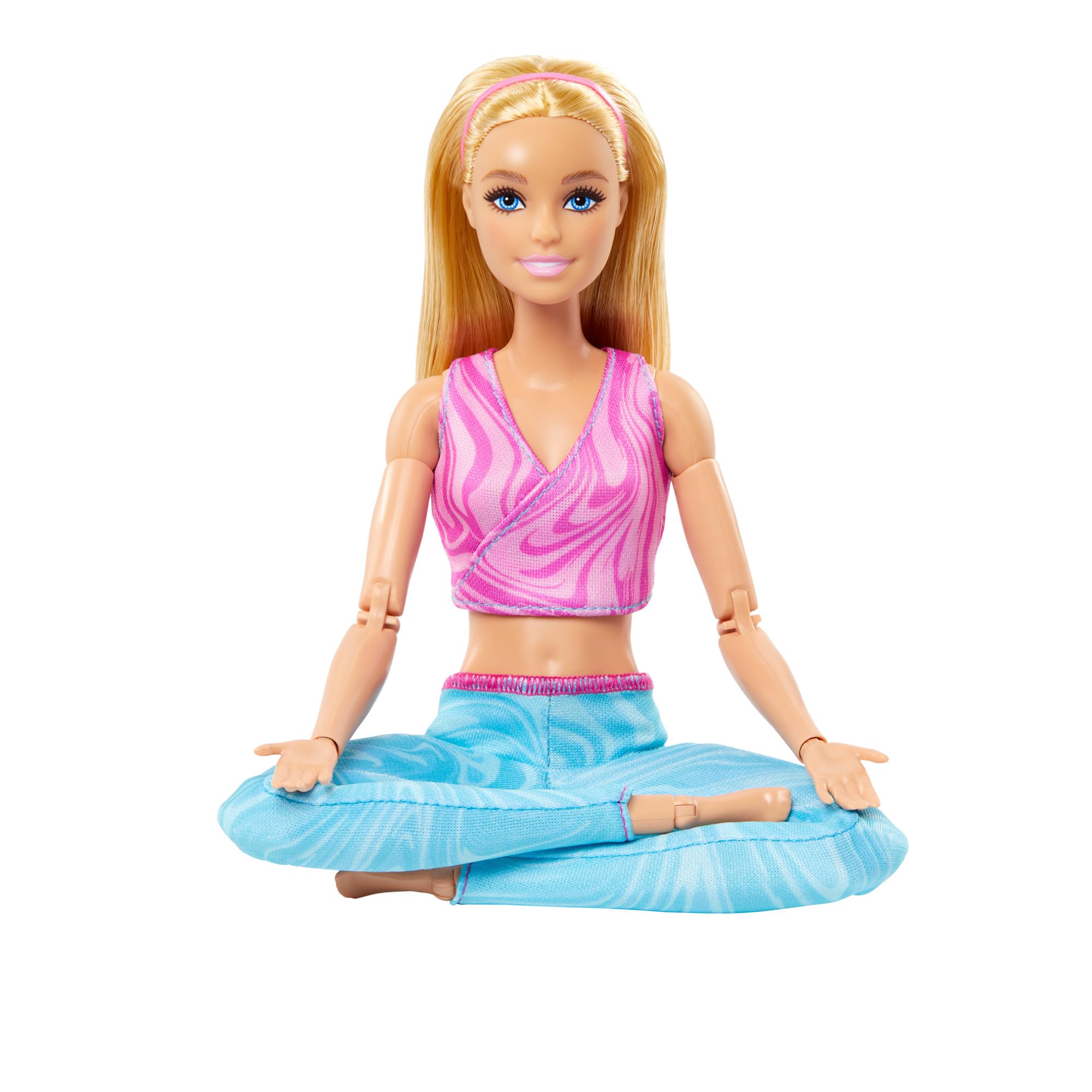 Barbie Made to Move Fashion Doll - 22-Joint Articulation for Realistic Play, Ages 3+ 4
