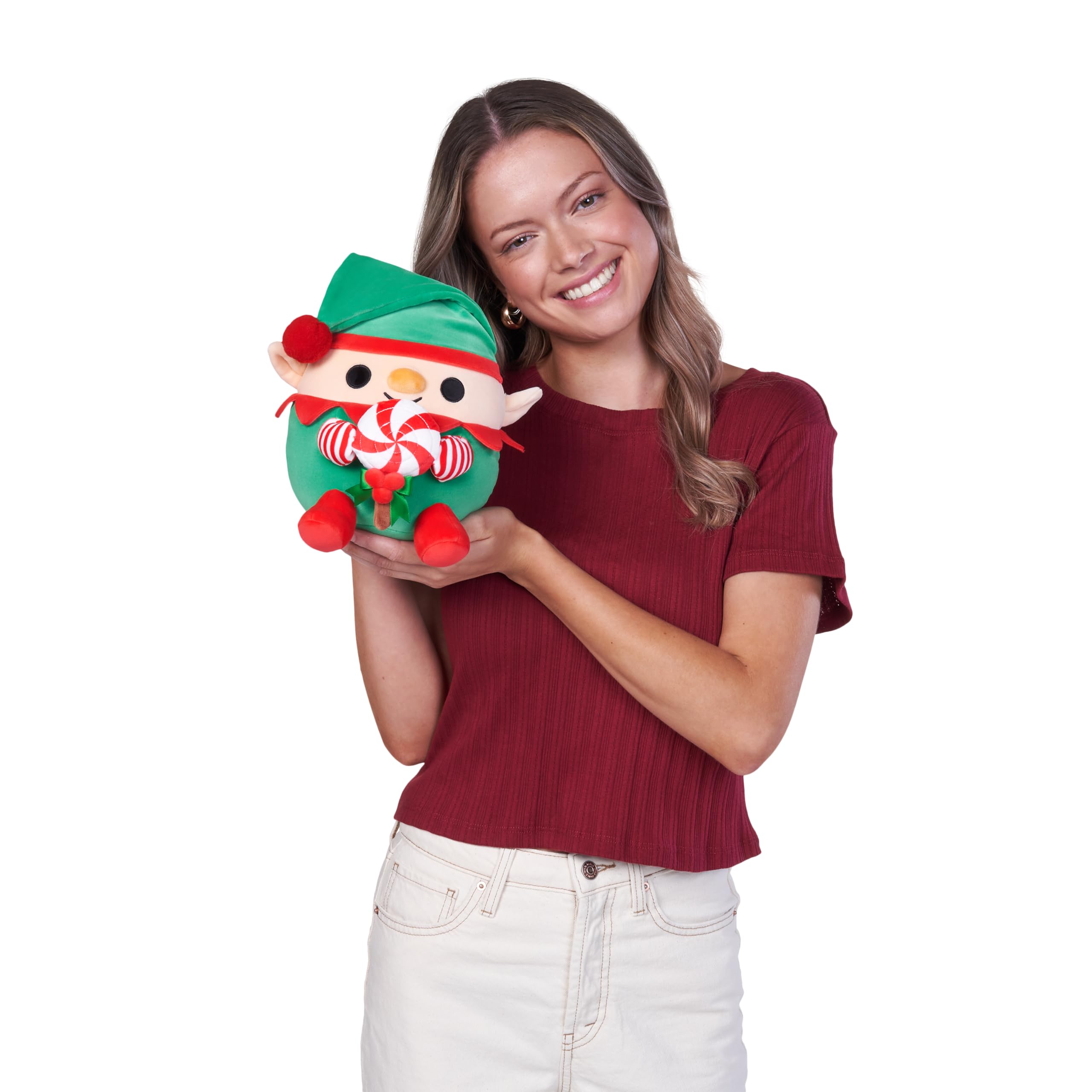 Snackles Christmas Series 2 8-inch Plush (JINGLE) by ZURU - Festive Holiday Collectible with Snack 11