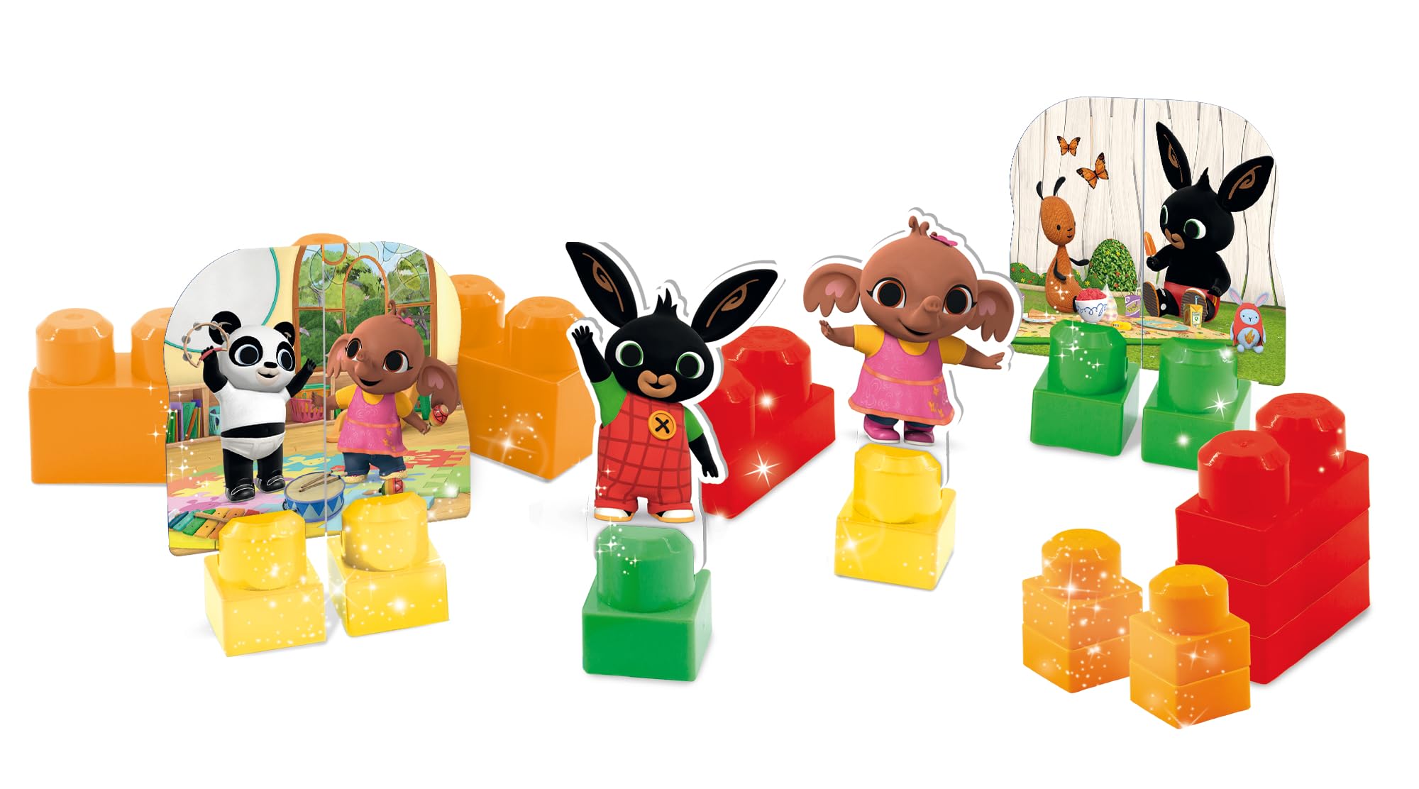 Liscianigiochi Bing Backpack Construction Set for Kids, Red 9