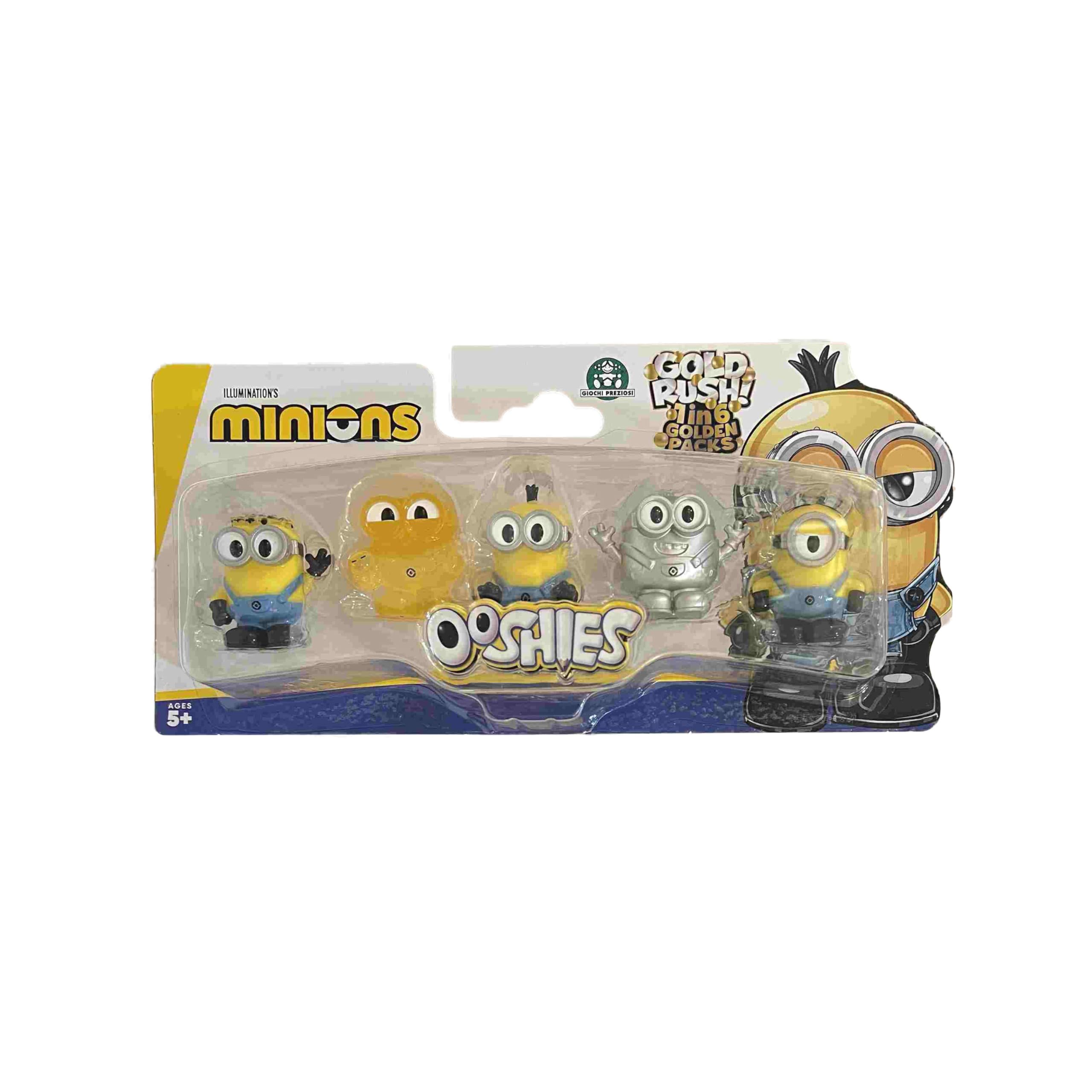 Giochi Preziosi Ooshies Minions Collectible Pencil Toppers 5 Pack - Ages 5+ 1