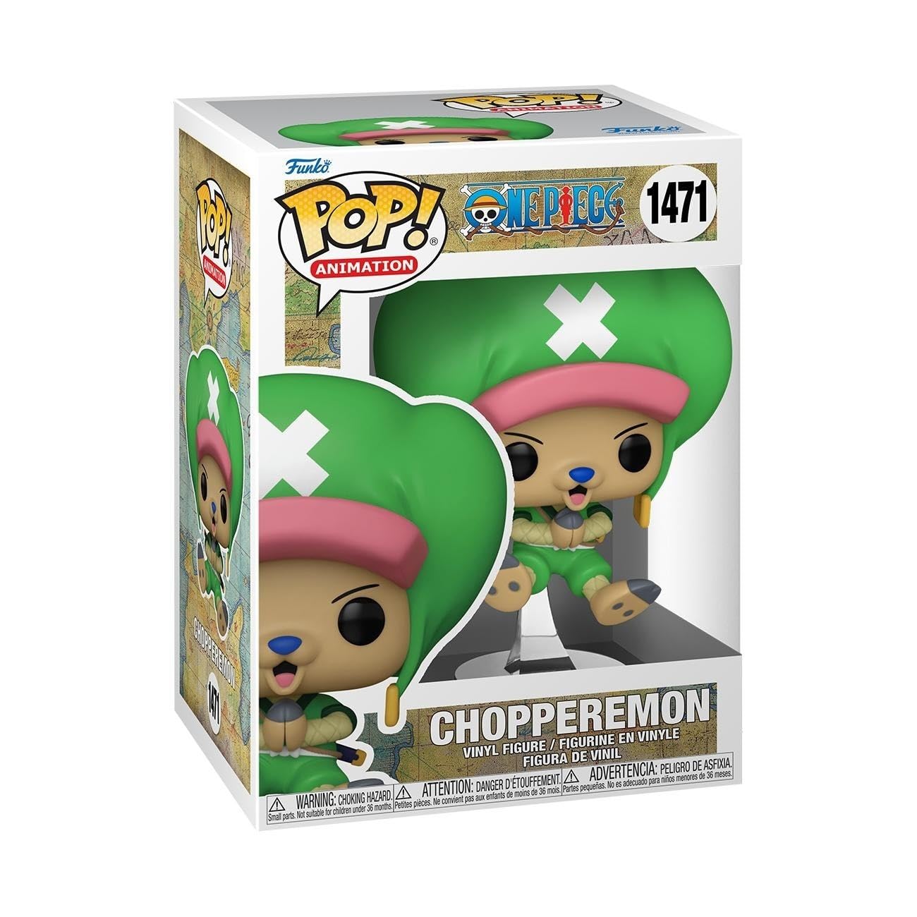 Funko Pop! Animation: One Piece - Tony Tony Chopperemon (Wano) Vinyl Figure 9