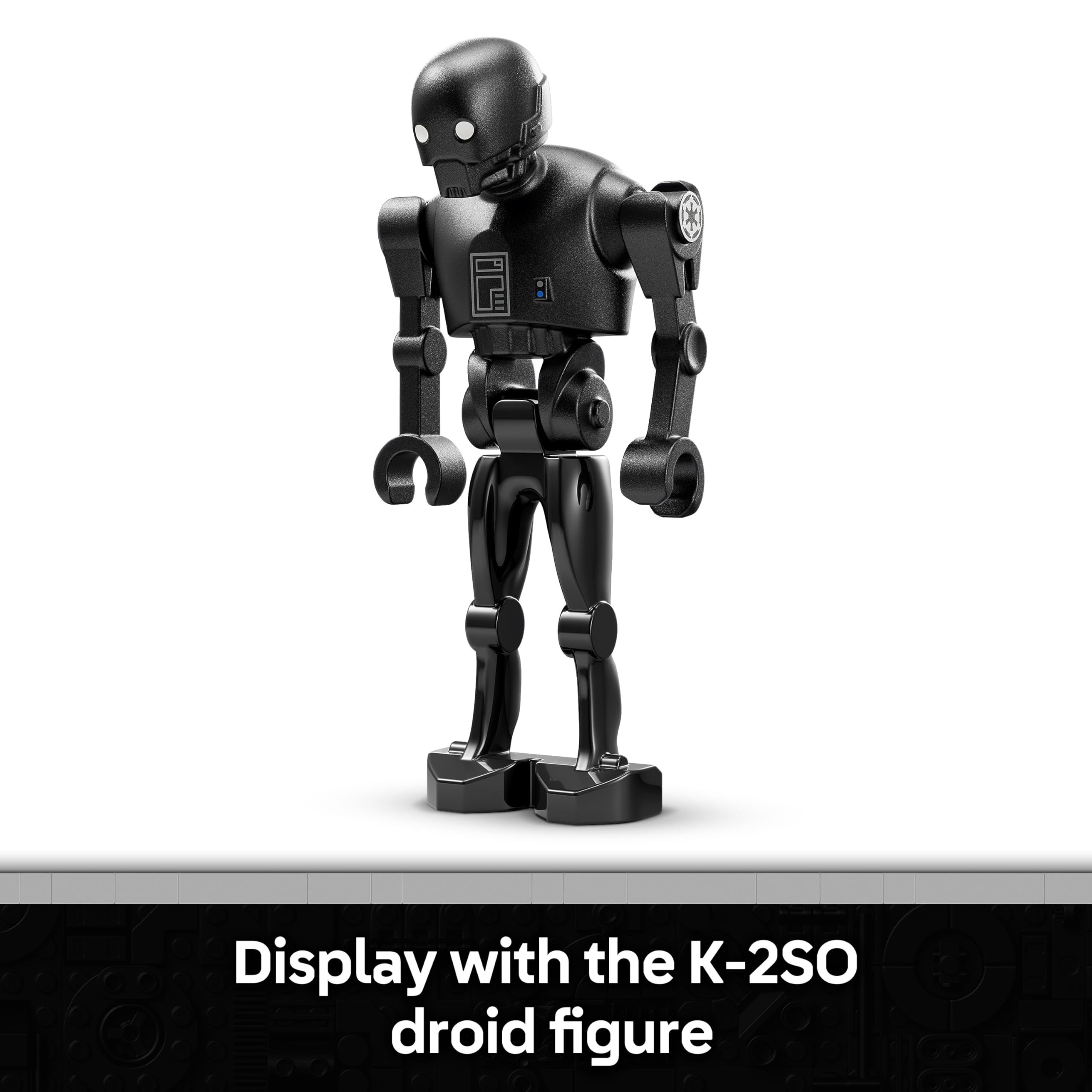 LEGO Star Wars 75434 K-2SO Security Droid Figure | Buildable Display Model for Ages 10+ 5