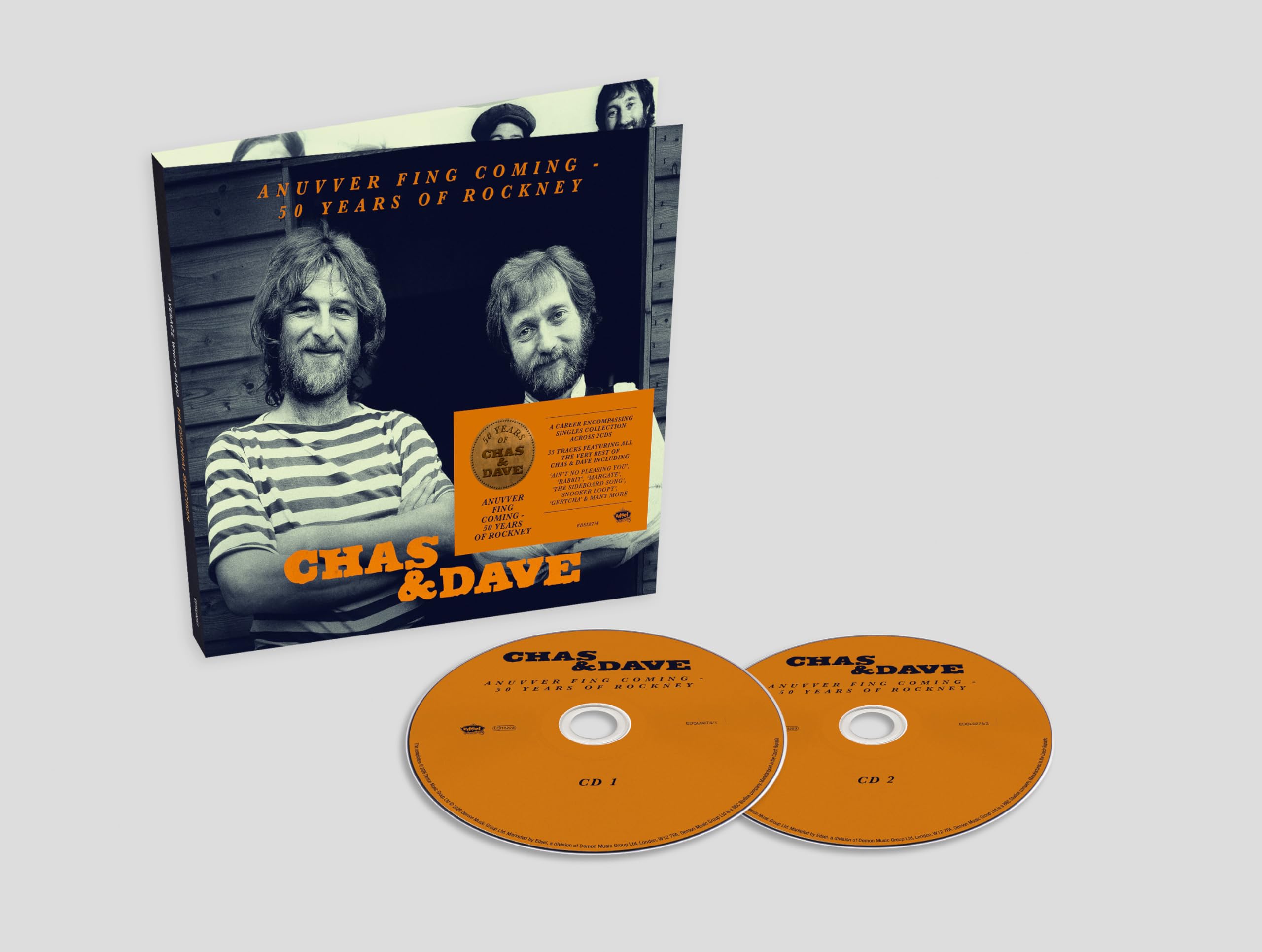 Chas & Dave - Anuvver Fing Coming - 50 Years of Rockney [2CD] 2