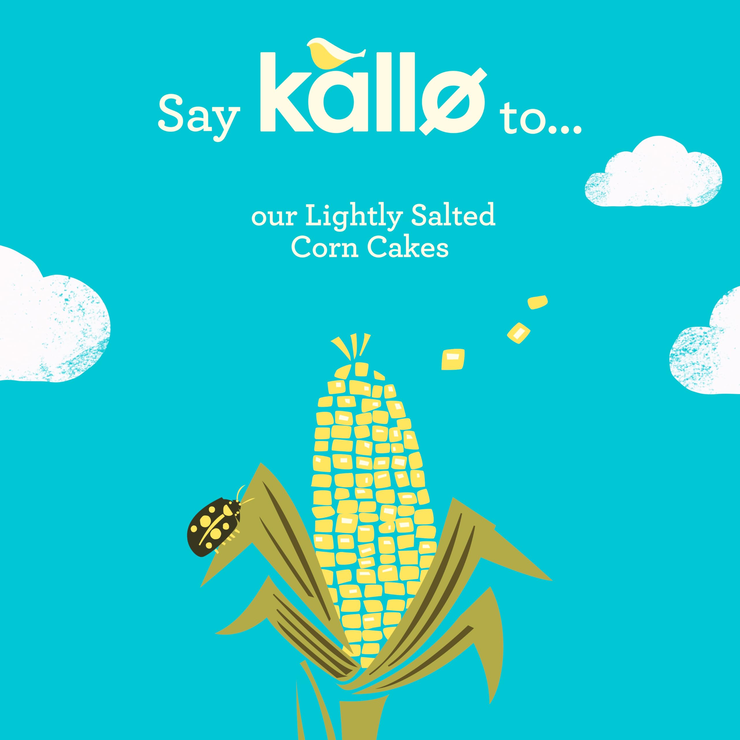 Kallo Lightly Salted Corn Cakes - 26 Calories Per Cake | Gluten-Free | 130g 3