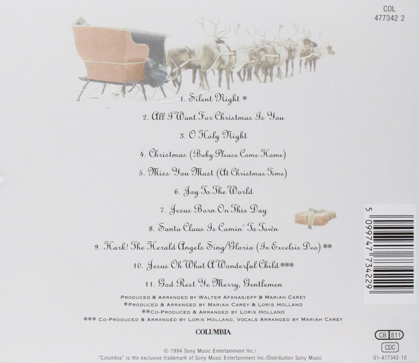 Mariah Carey - Merry Christmas - Audio CD 2