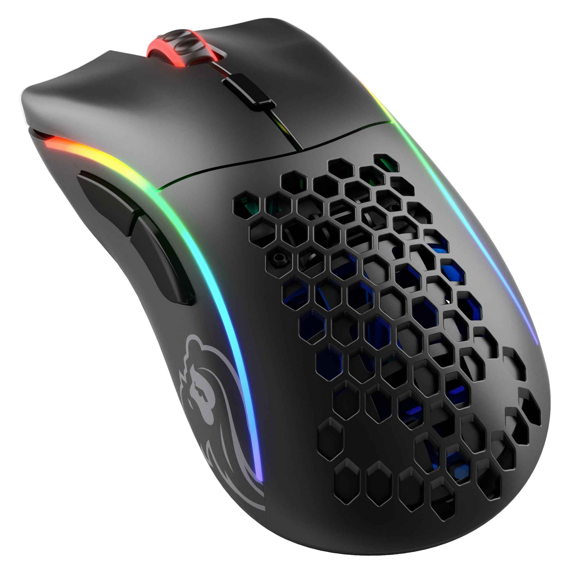 GLORIOUS Model D Wireless Gaming Mouse - 69g Lightweight, 2.4GHz Wireless, 71H Battery, BAMF Sensor, RGB, Ergonomic - Matte Black 1