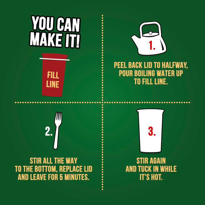 Pot Noodle - King Pot Pasta Bolognese Instant Snack Pot