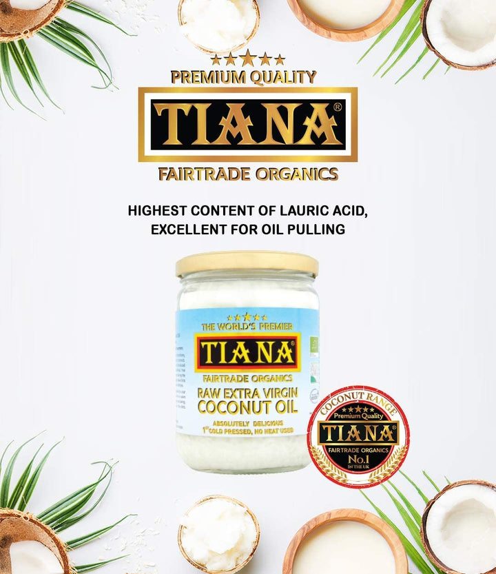 TIANA - Raw Extra Virgin Coconut Oil (500ml)