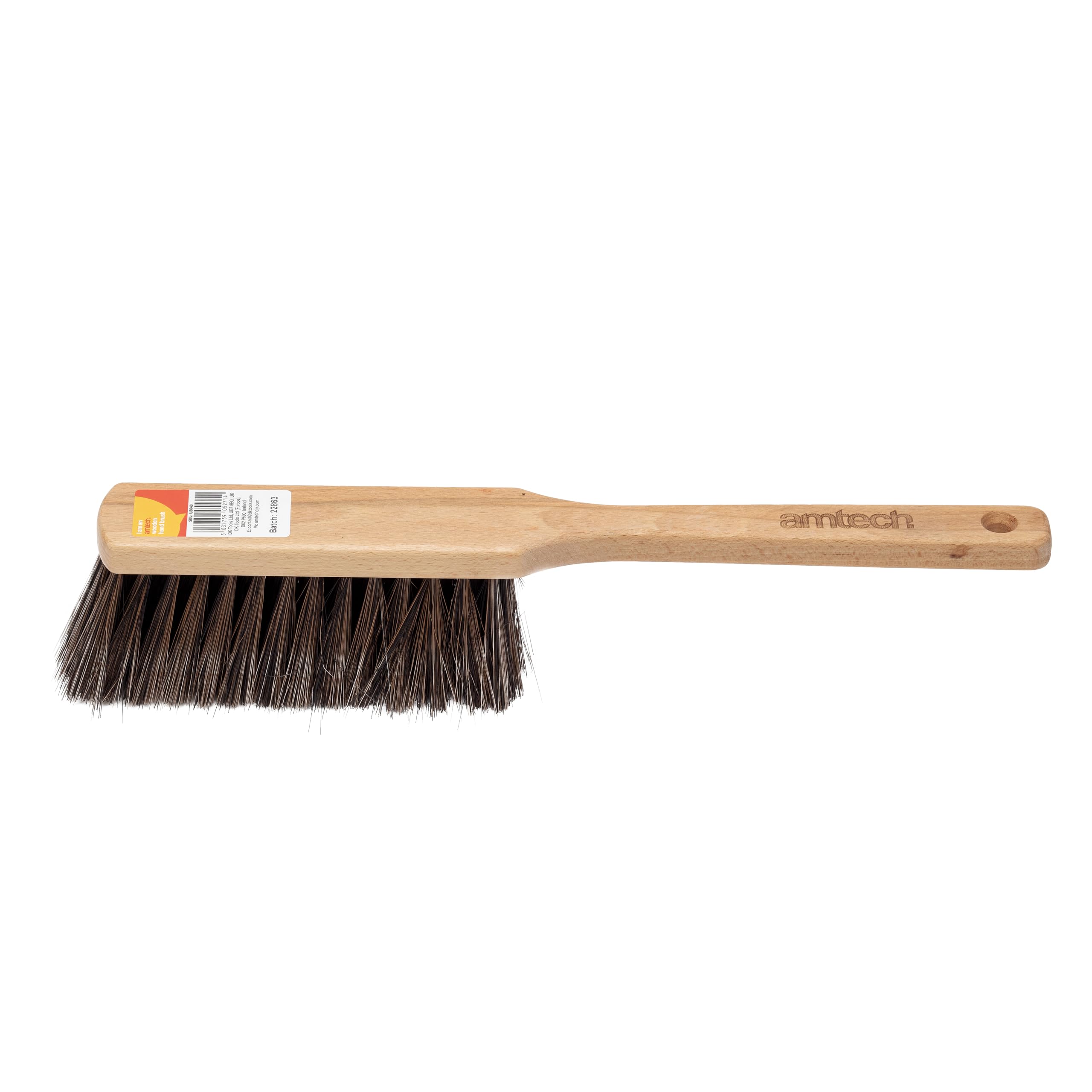Amtech - Wooden Hand Brush for Indoor Gardening and Cleaning 3