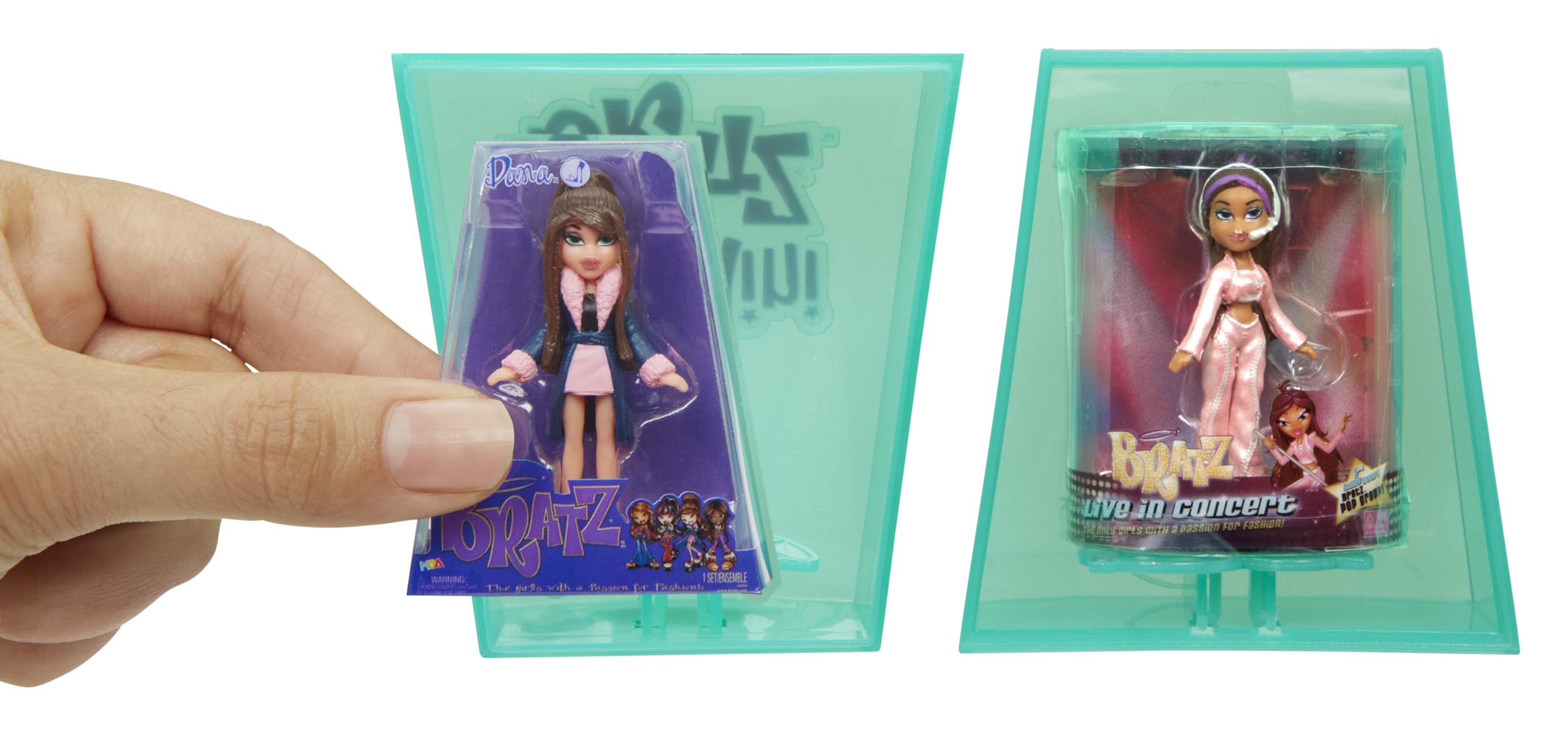 MGA's Miniverse Mini Bratz Series 3 - Y2K Nostalgia Dolls | 2 Minis Per Pack | Ages 6+ 6