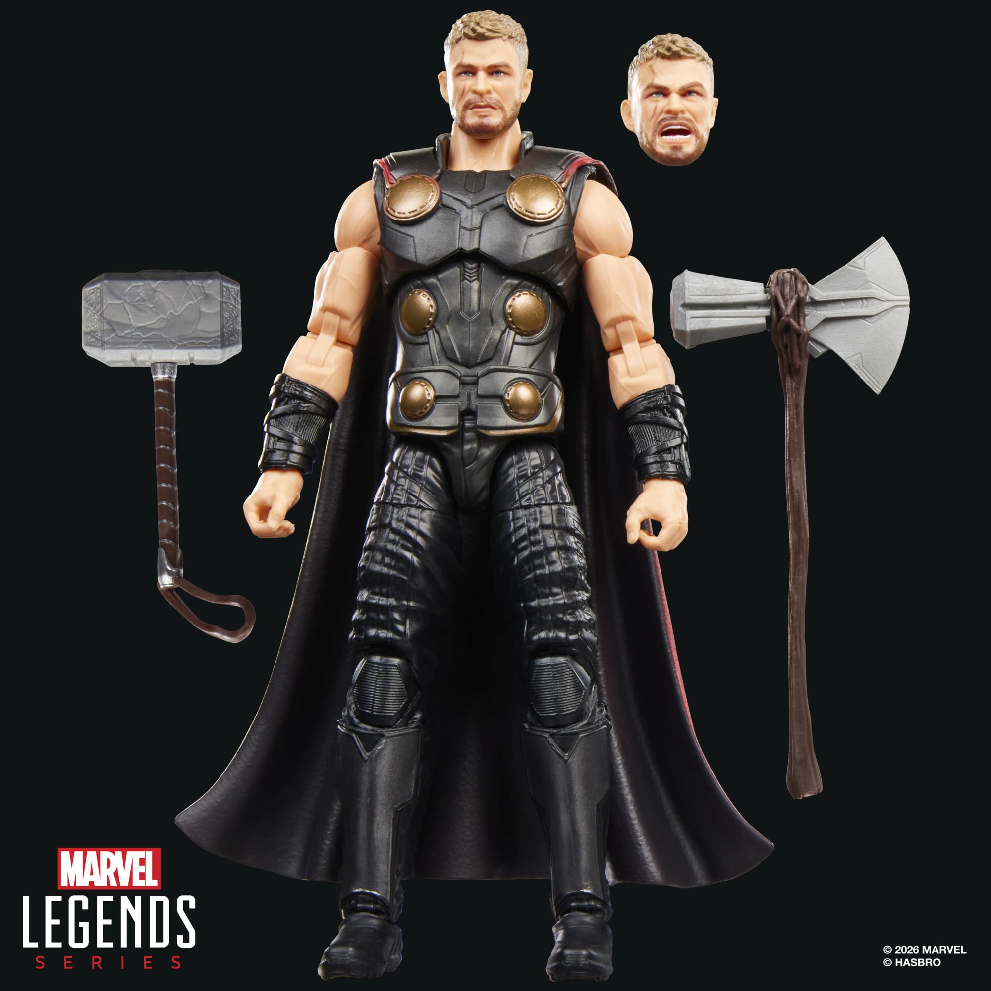 Marvel Legends Thor Action Figure - 15cm Scale, Ages 4+ 8