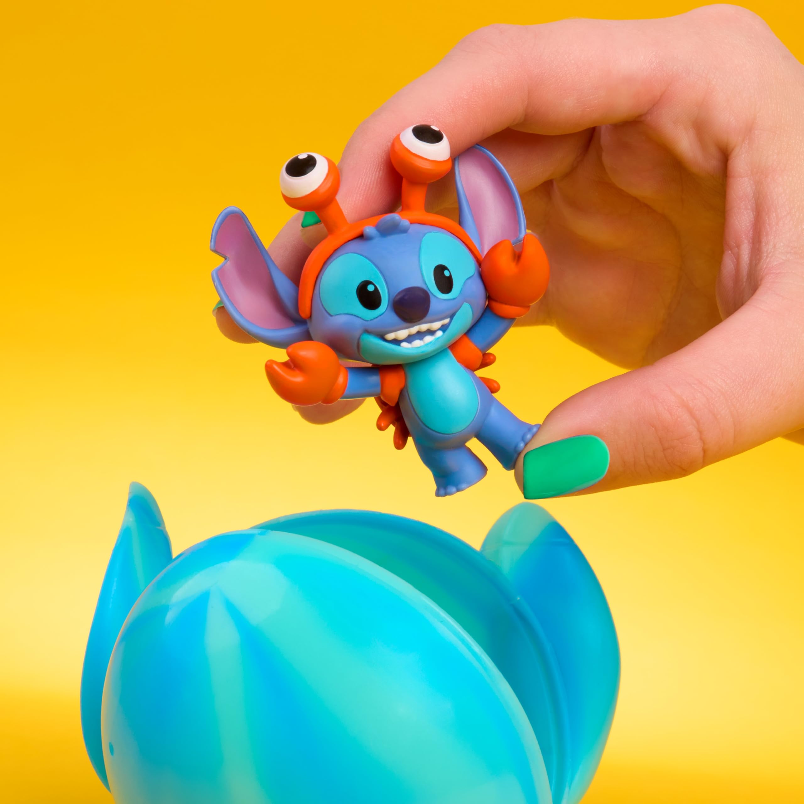 Disney Stitch Goes Wild Collectible Mini Figure Blind Capsule Toy for Ages 3+ | 5 cm Collectible 4
