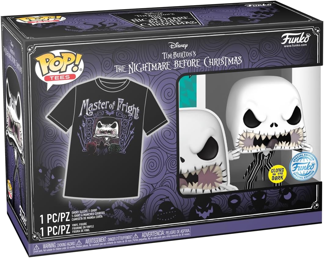 Funko POP &amp; TEE: Disney – Jack Skellington – klein