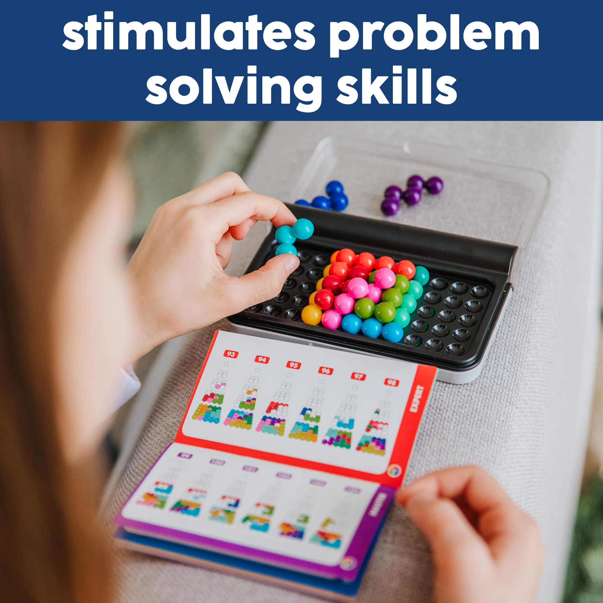 SmartGames IQ Puzzler Pro Single Player Brainteaser Game | 120 Challenges | Ages 6+ 5
