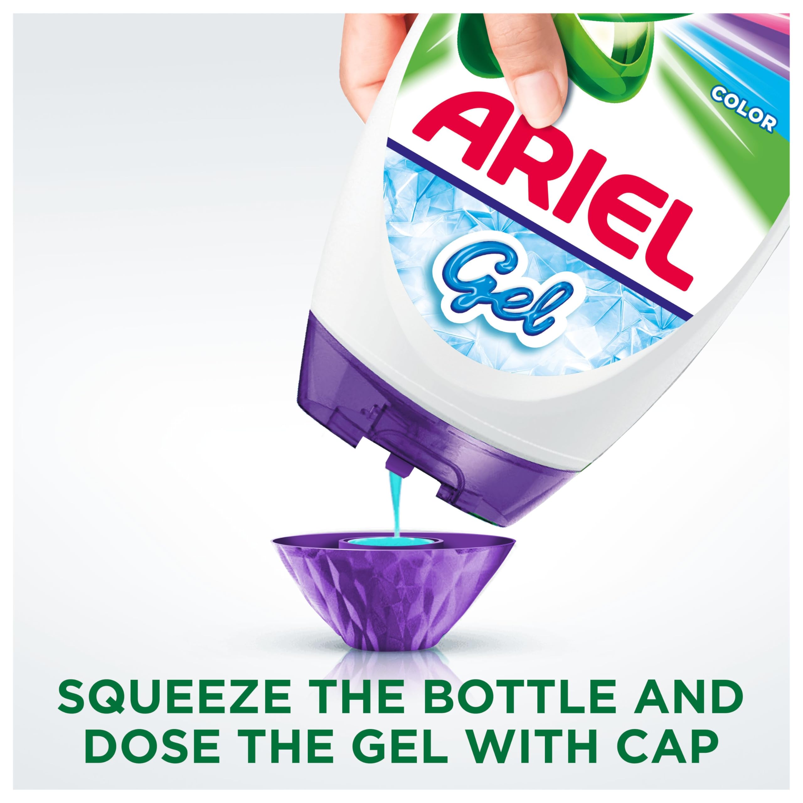 Ariel Colour Washing Liquid Laundry Detergent Gel - 38 Washes | 1.25 L | Floral Scent 6