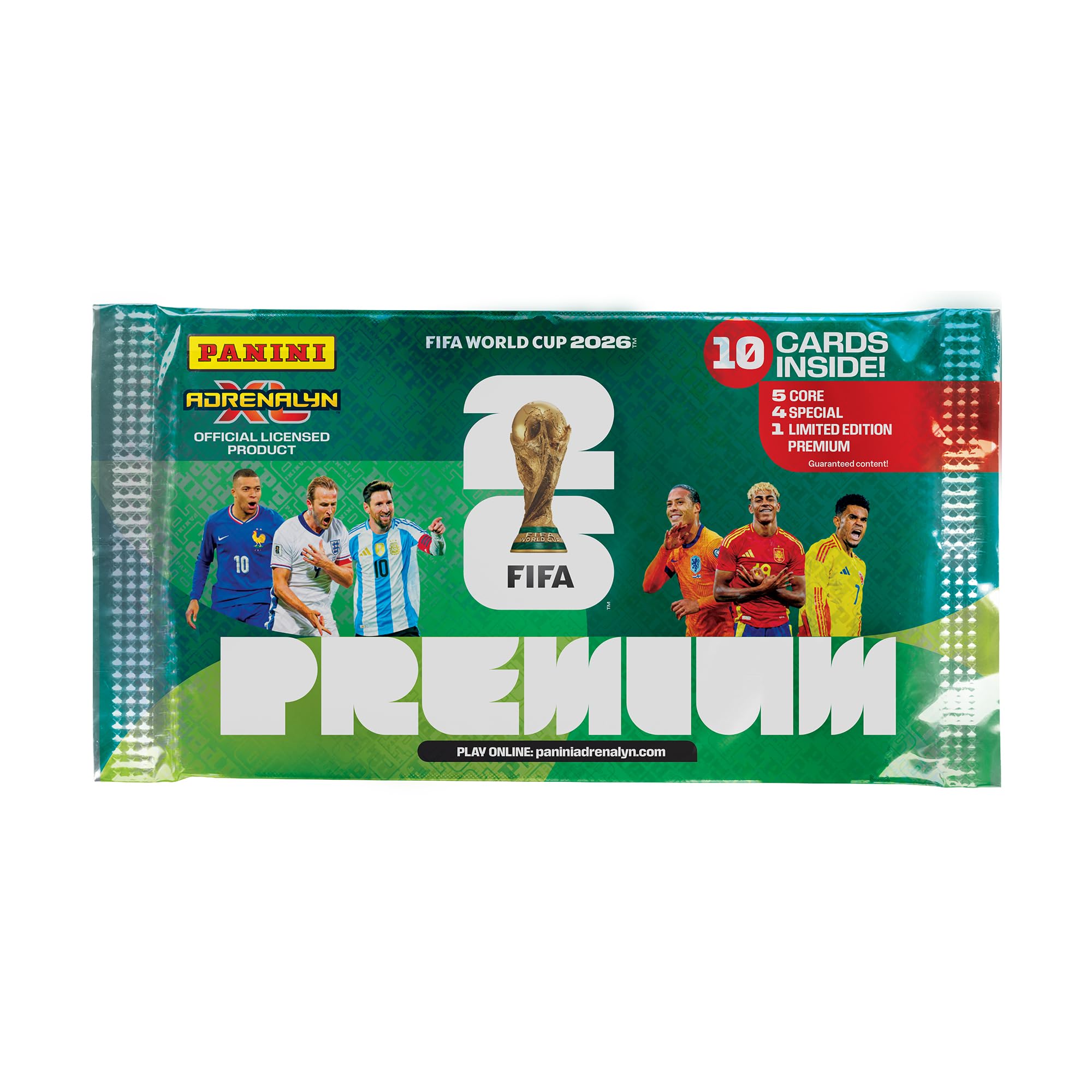 Panini FIFA World Cup 2026 Adrenalyn XL Premium Packs | Release 2026-02-05 2
