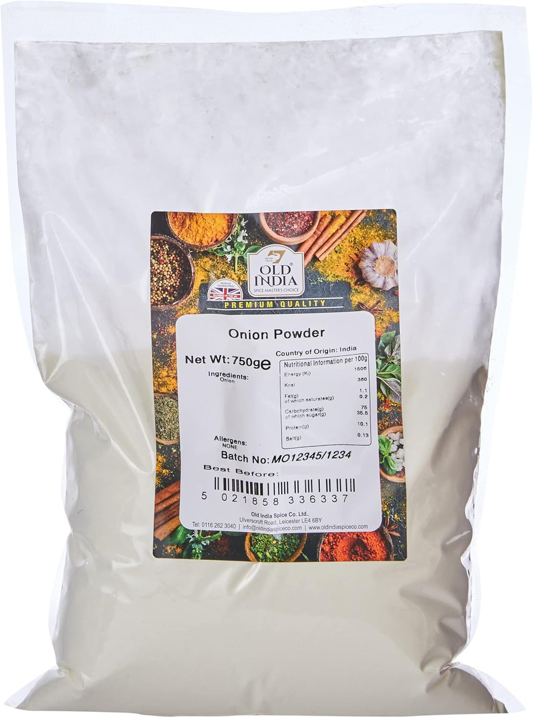 Old India Onion Powder 750 g