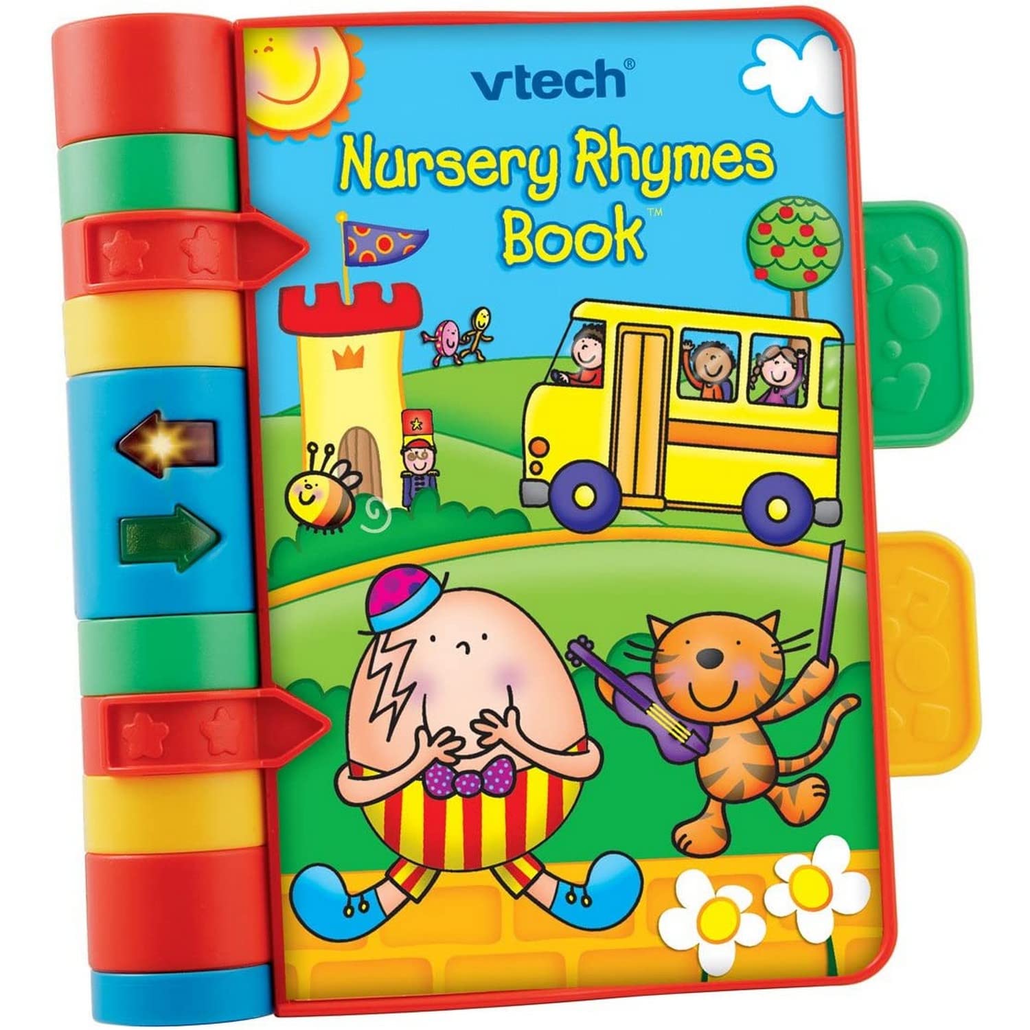 VTech Baby Nursery Rhymes Book - Interactive Musical Light-Up Book for 6 Months+ 7