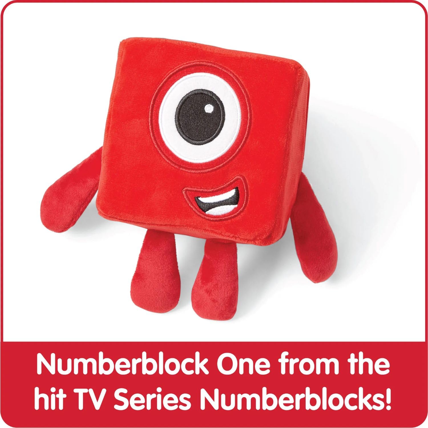 Learning Resources Numberblocks One Plush Toy | Red | Ages 18 Months+ 2