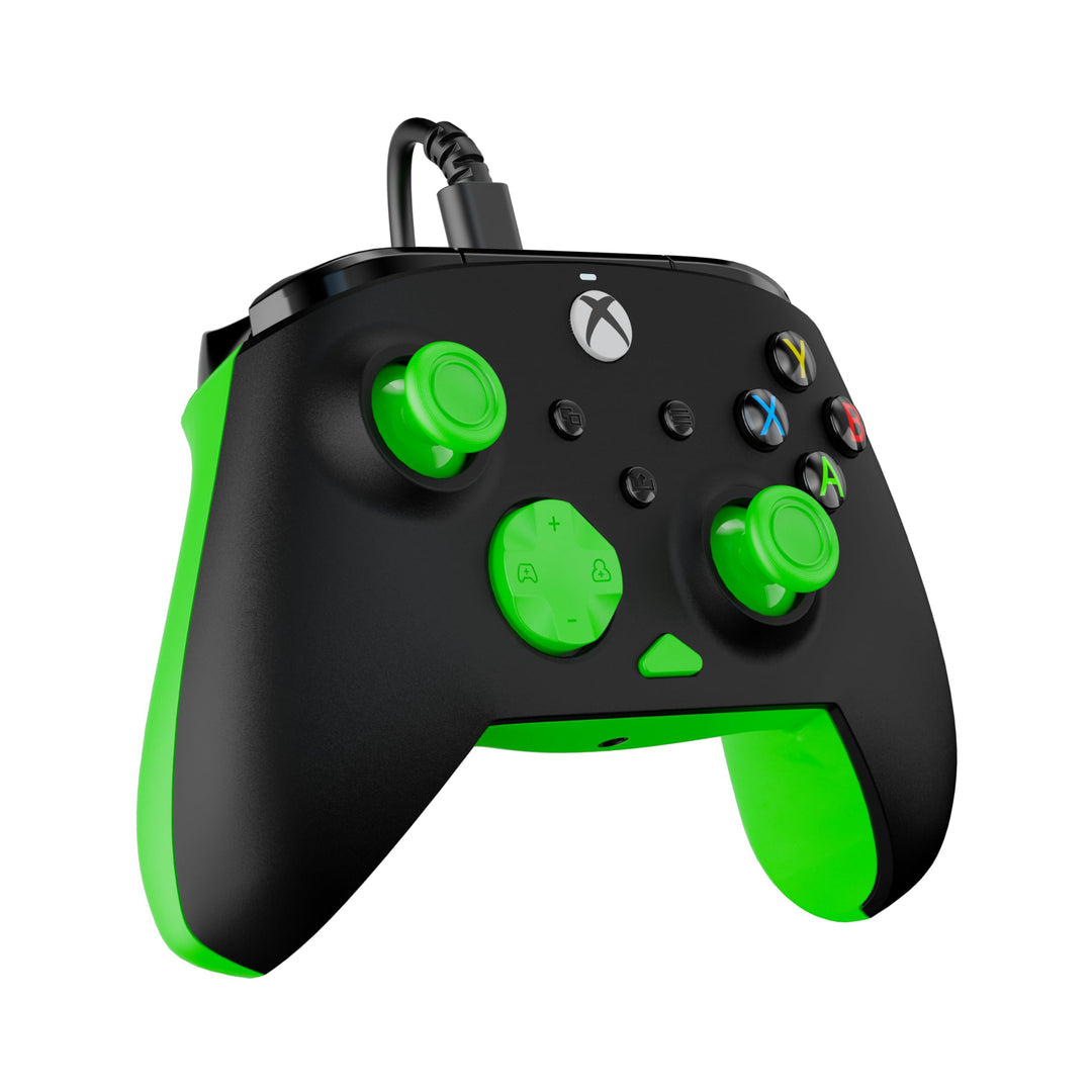 Turtle Beach Rematch Core Black and Green Wired Gaming Controller for Xbox & PC