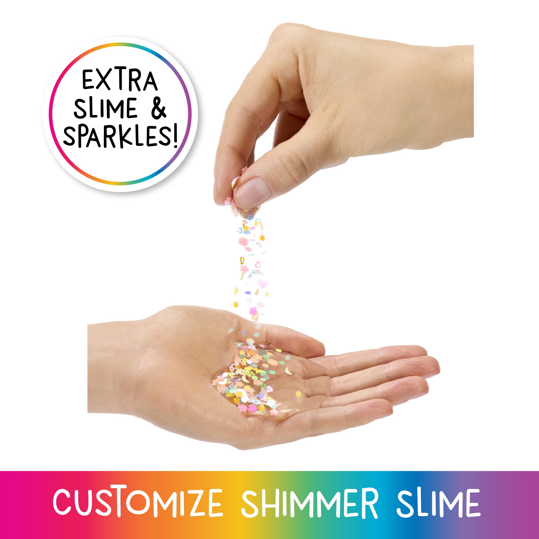 Rainbow High Rainbow Shimmers with Slime - Bella (Pink) - 28cm Fashion Doll Playset 2