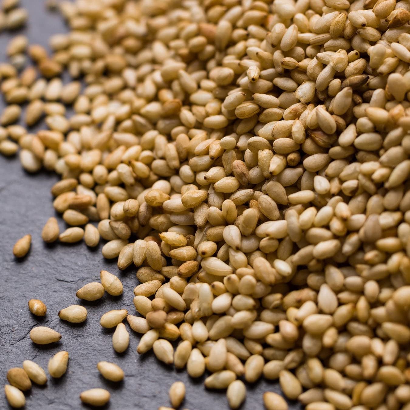 Emma Basic Roasted White Sesame Seeds - High Fibre, Source of Protein | 1kg
