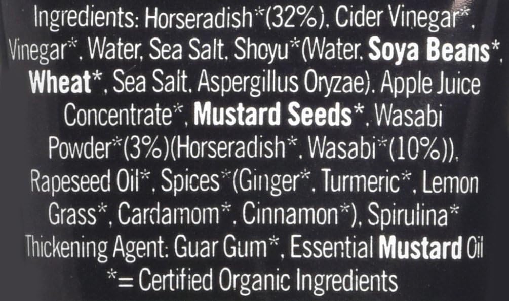 Biona Organic Wasabi Style Horseradish Paste 50g 4