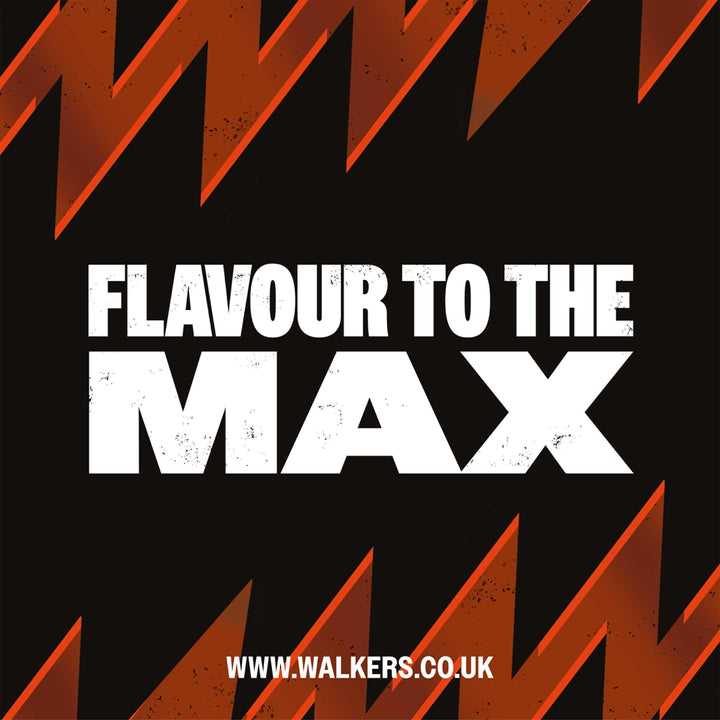 Walkers Max Sizzling Flame Grilled Steak Crisps 50g (Pack of 24)