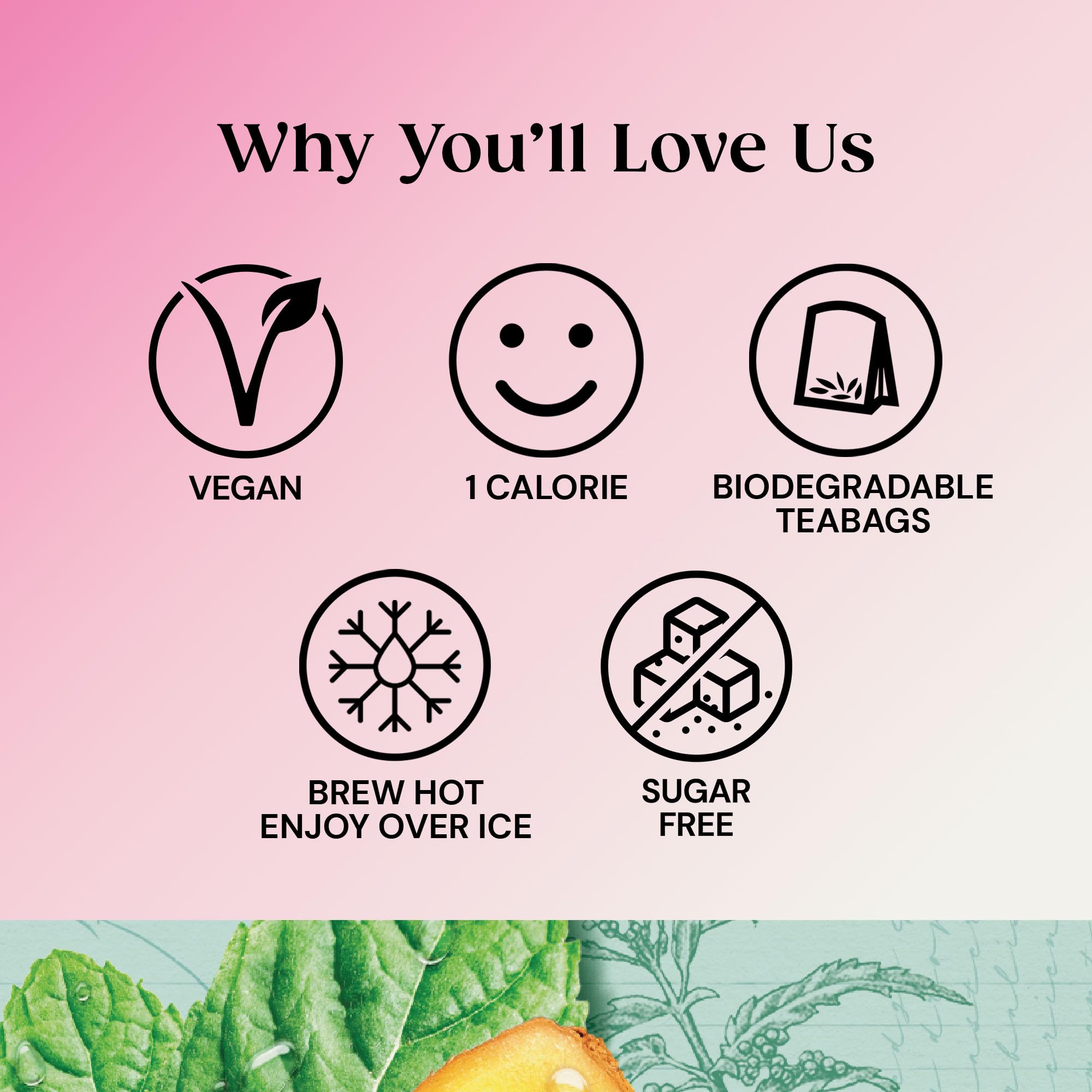 Twinings Superblends Metabolism Tea - Peppermint & Spiced Green Herbal Infusion with Nettle & Zinc, 80 Biodegradable Tea Bags 3