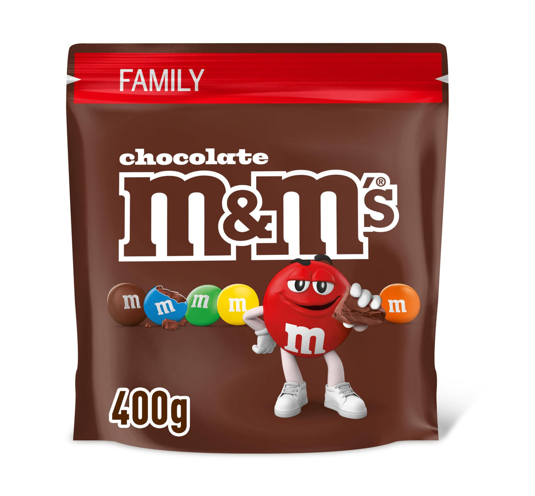 M&M's Chocolate Pouch 400g - Perfect Movie Night Snack