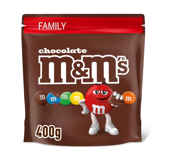 M&M's Chocolate Pouch 400g - Perfect Movie Night Snack