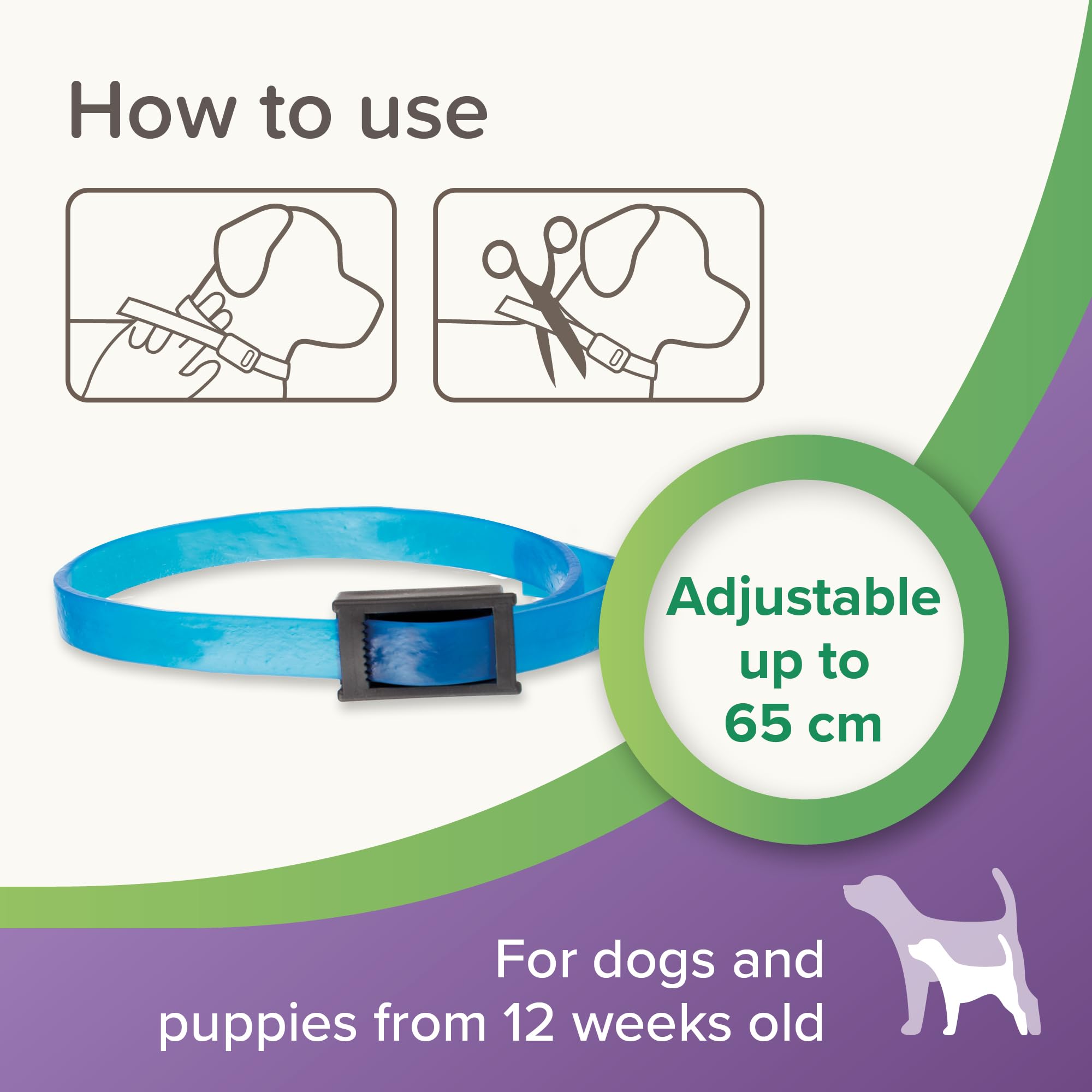 Beaphar StressLess Herbal Calming Collar for Dogs - Reduces Anxiety | Lasts 6 Weeks 6