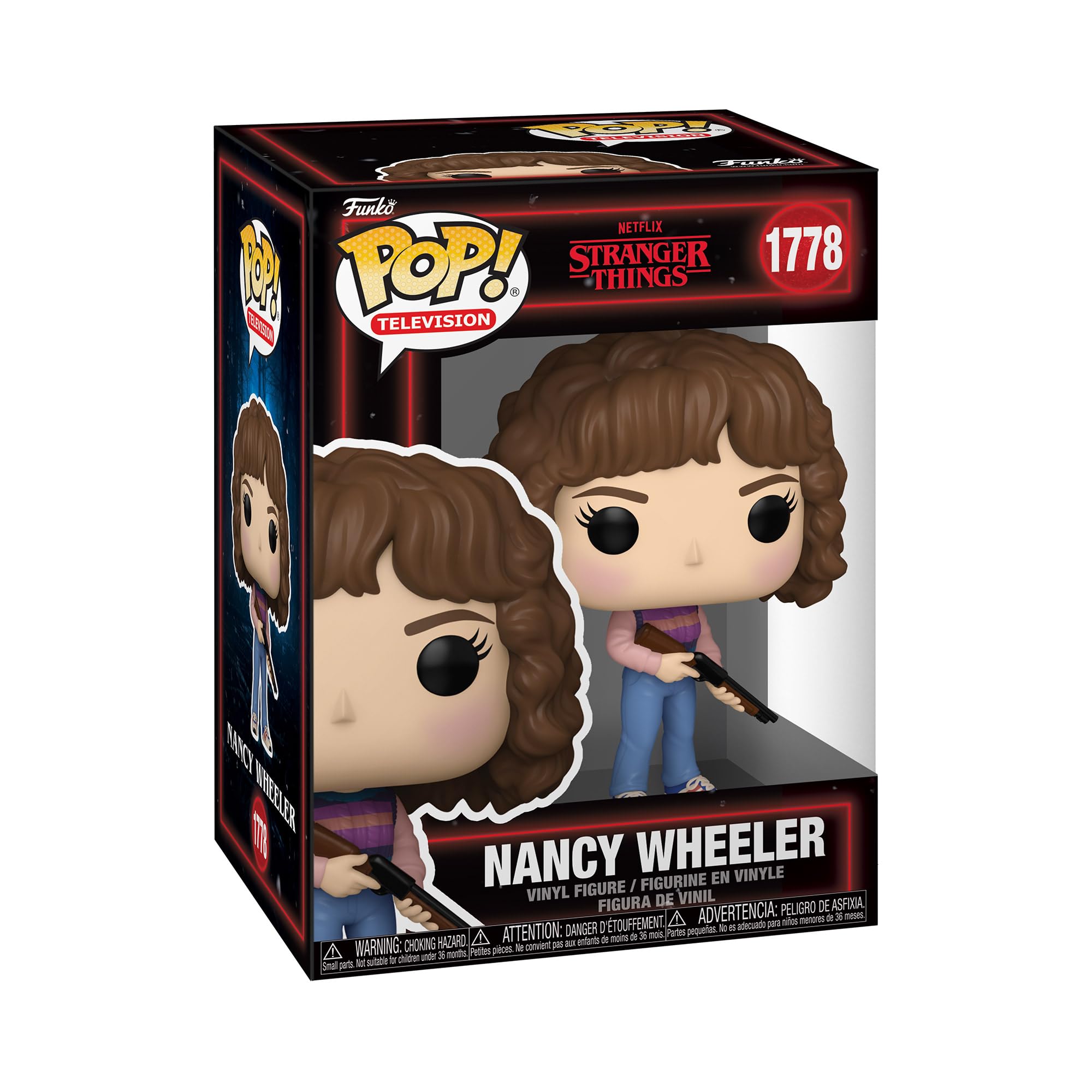 Funko Pop! TV: Stranger Things Season 5 - Nancy Wheeler Vinyl Figure 1