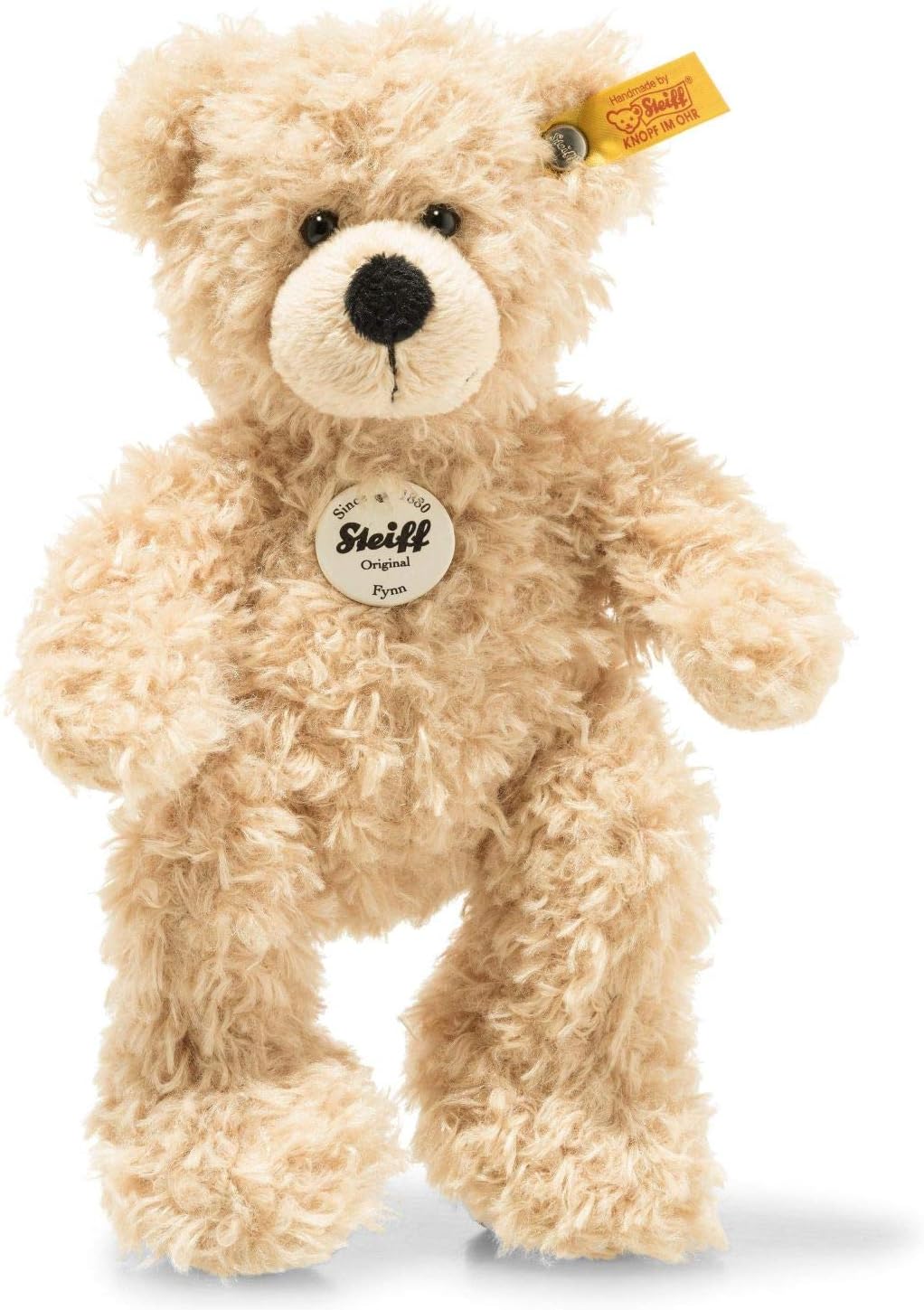 Steiff Fynn Teddy Bear - 18cm Beige Plush Stuffed Animal 1