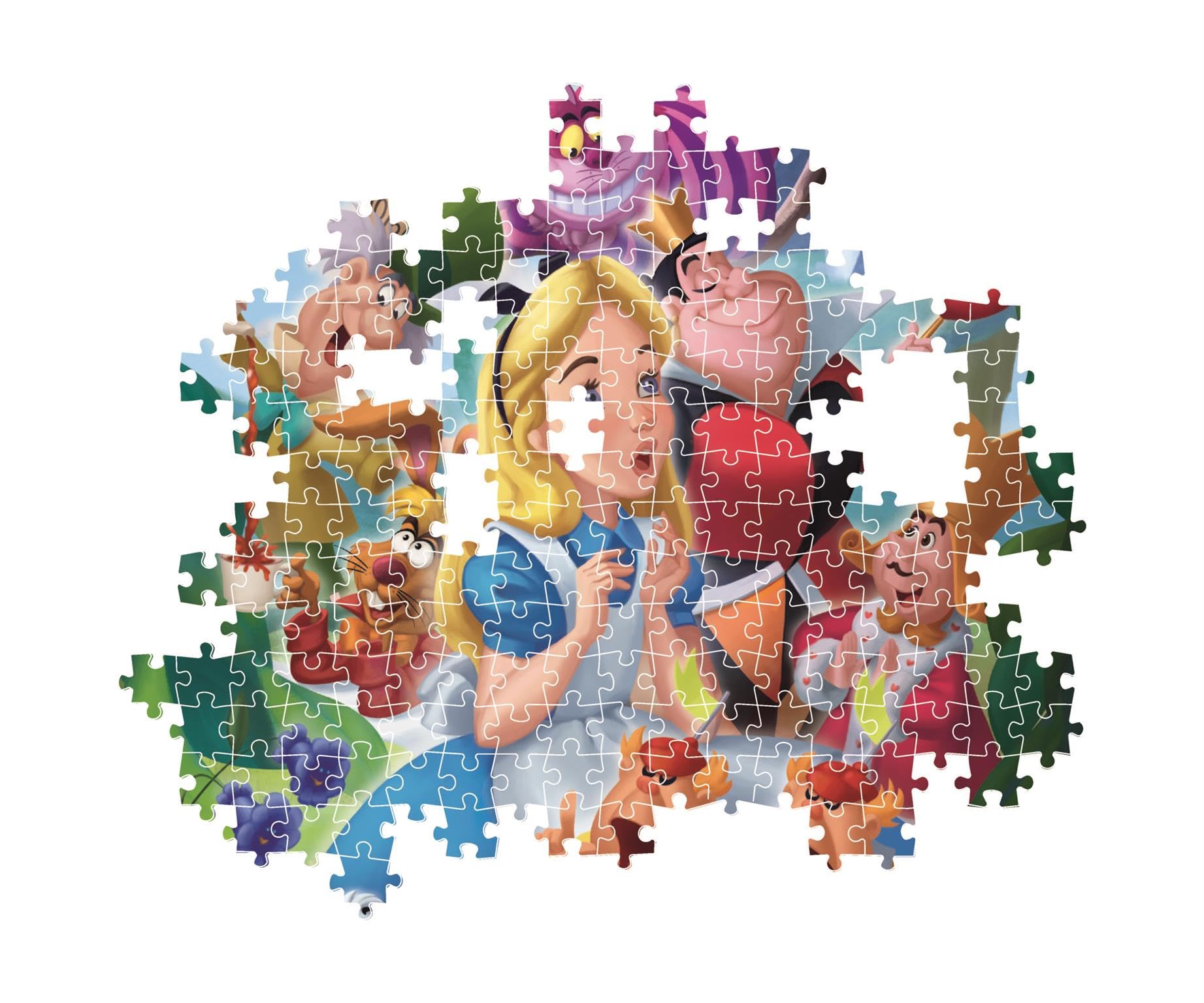 Clementoni Jigsaw Puzzle 1000 Pieces - Disney Alice in Wonderland | 70 x 50 cm | Adult Puzzle 6