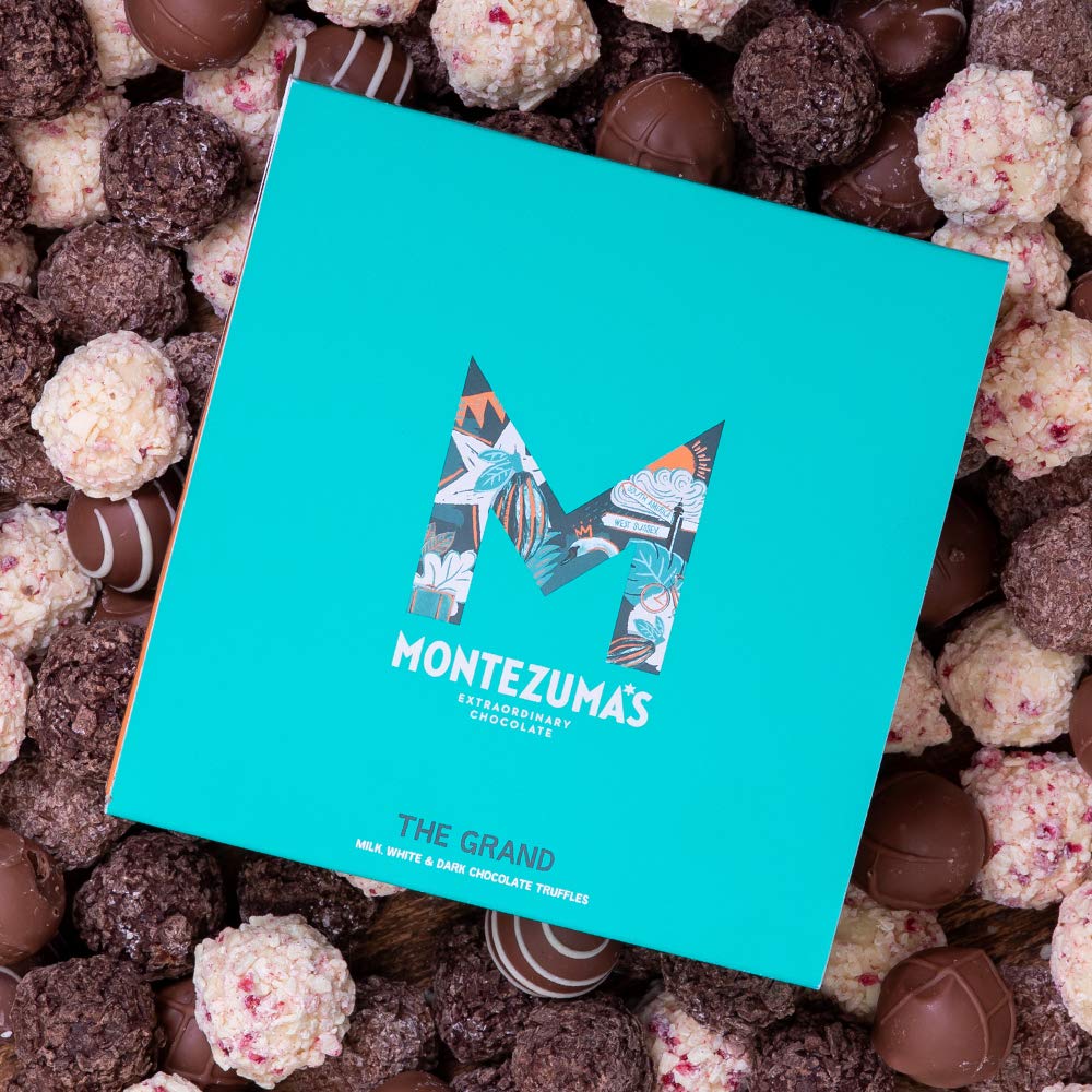 Montezuma's The Grand Milk, White & Dark Chocolate Truffle Collection - 16 Truffles, Gluten-Free, 220g 6
