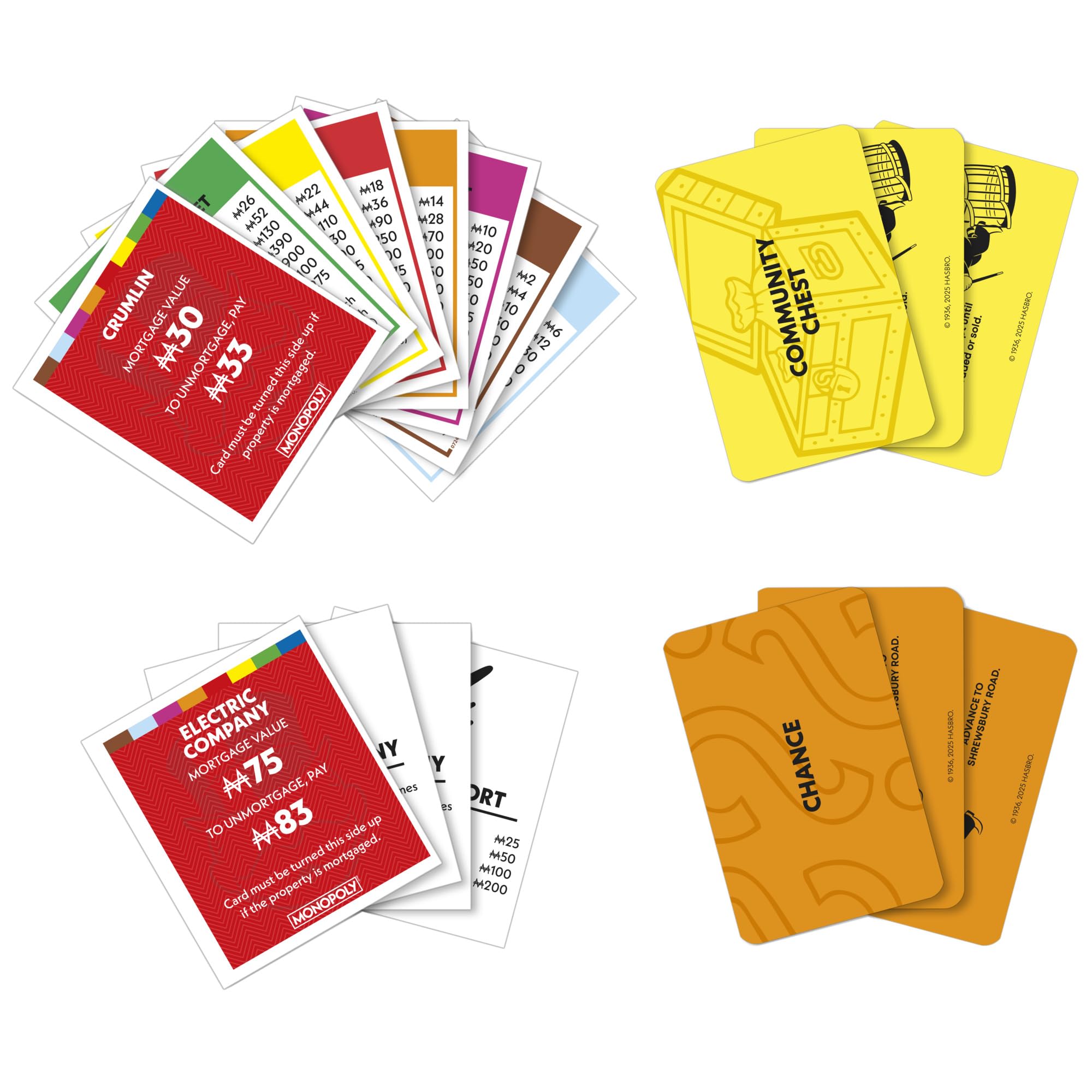 Monopoly Standard Edition Board Game - Family Fun, Ages 8+, 2-6 Players, Multi-color 4