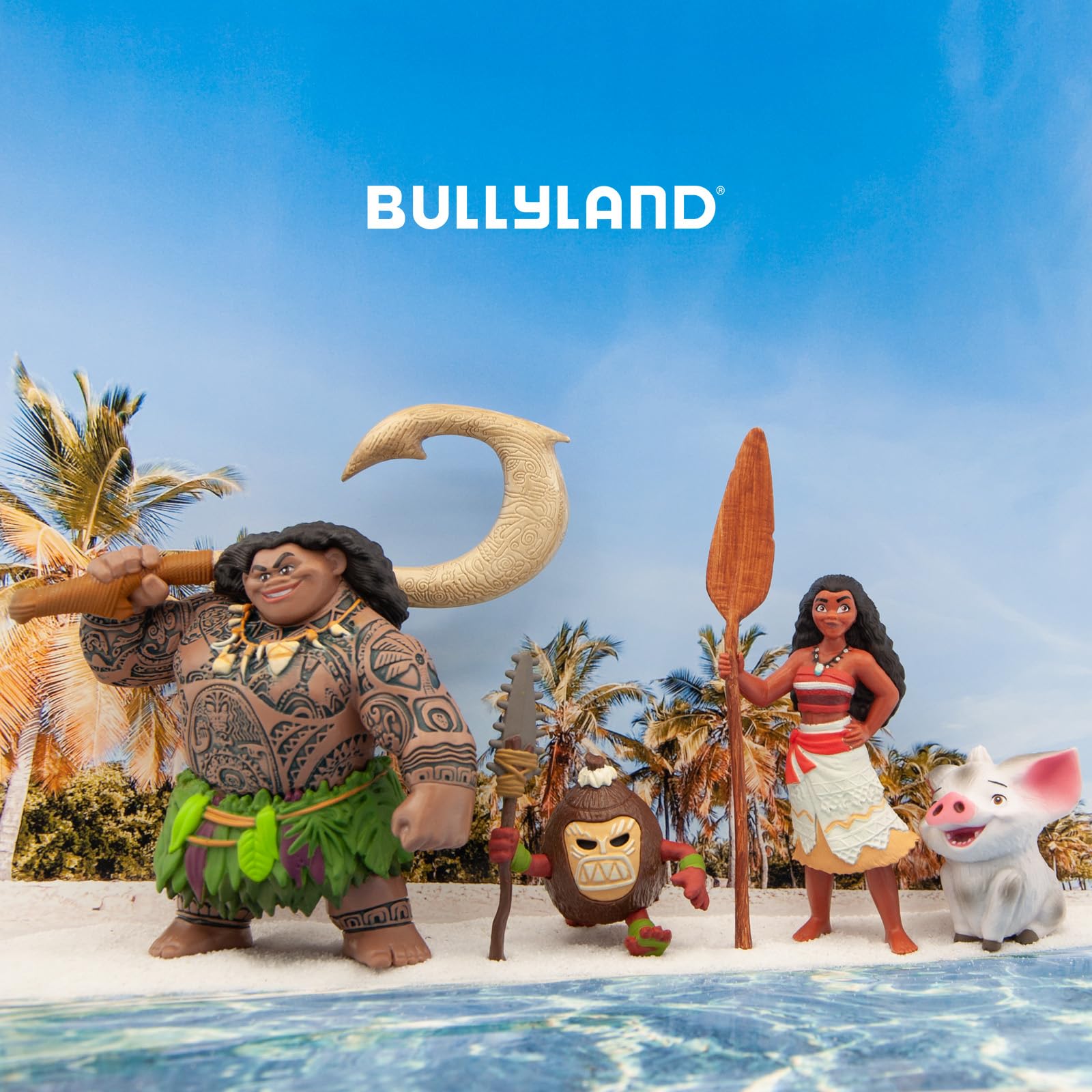 Bullyland Disney Moana Kakamora Hand-Painted Action Figure | 4.5 cm | Age 3+ 3
