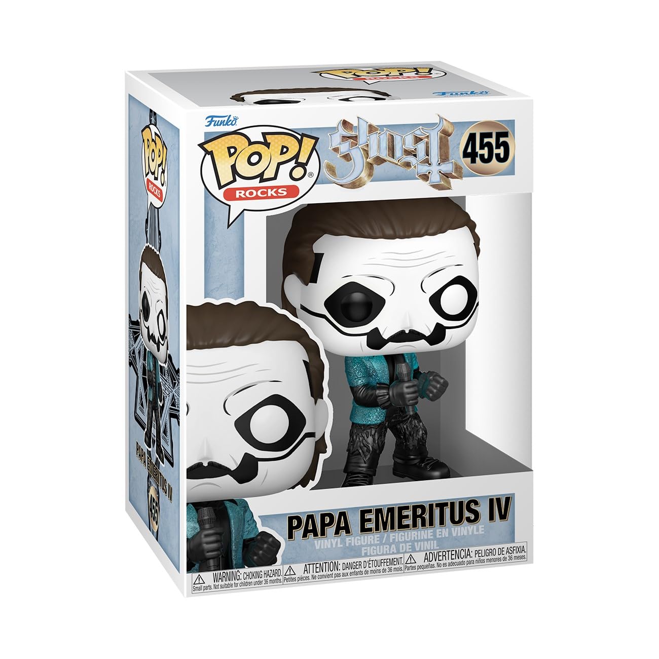 Funko Pop! Rocks: Ghost - Papa Emeritus IV Glitter Vinyl Figure (83837)
