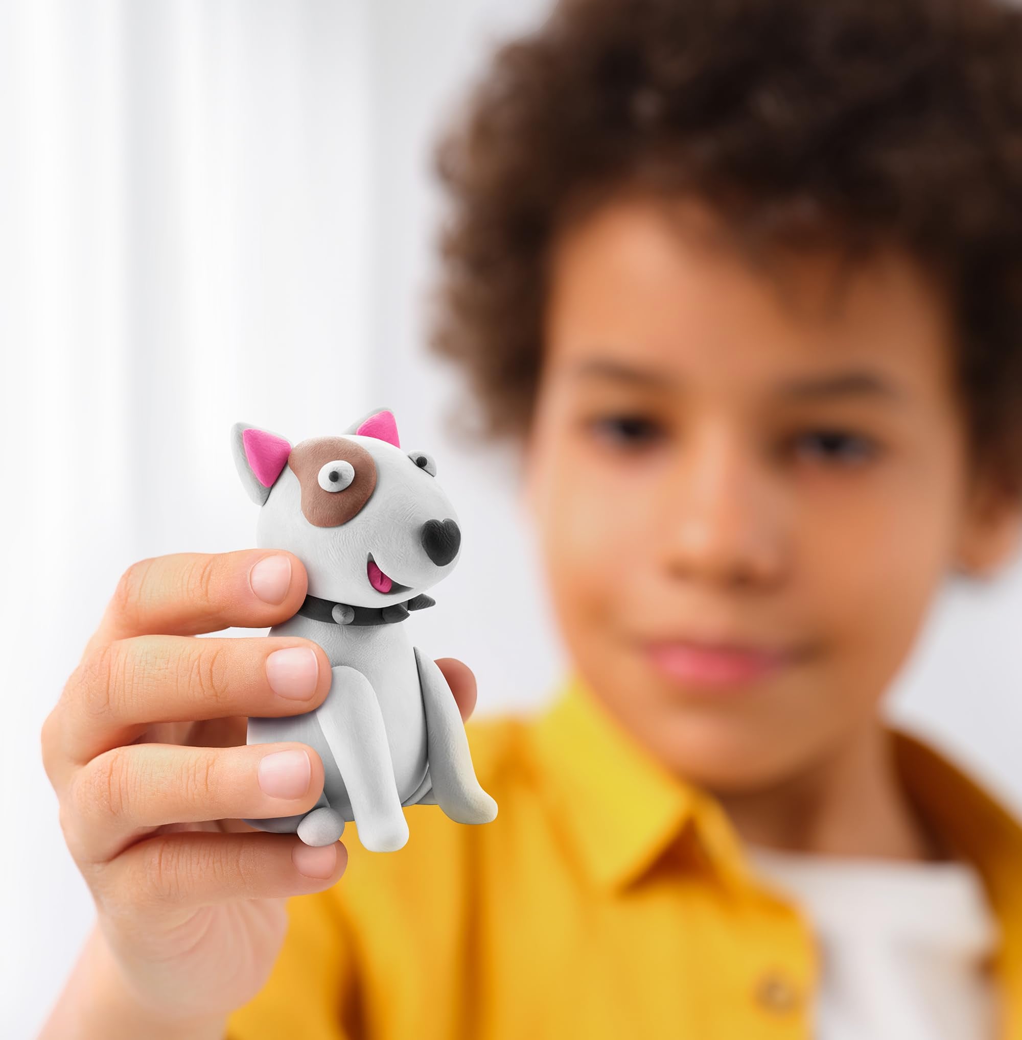 Hey Clay Dog Story - Air-Dry Modeling Clay for Kids with Interactive App - Ages 3+ 2