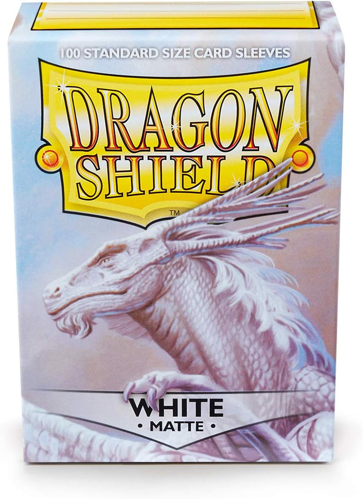 Dragon Shield Matte White Card Sleeves (ART11005)