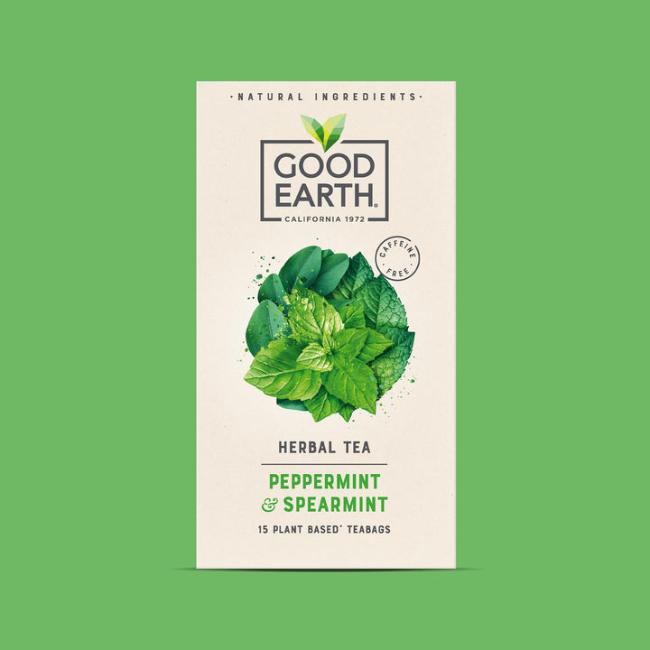 Good Earth Tea Co. - Peppermint & Spearmint Herbal Tea Bags