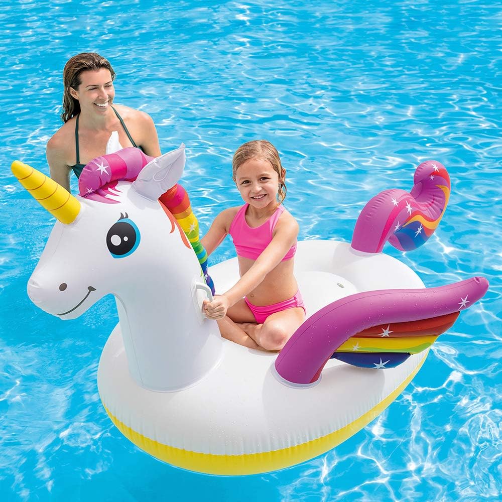 Intex - Inflatable Unicorn Pool Float - 198x140x97 cm 4