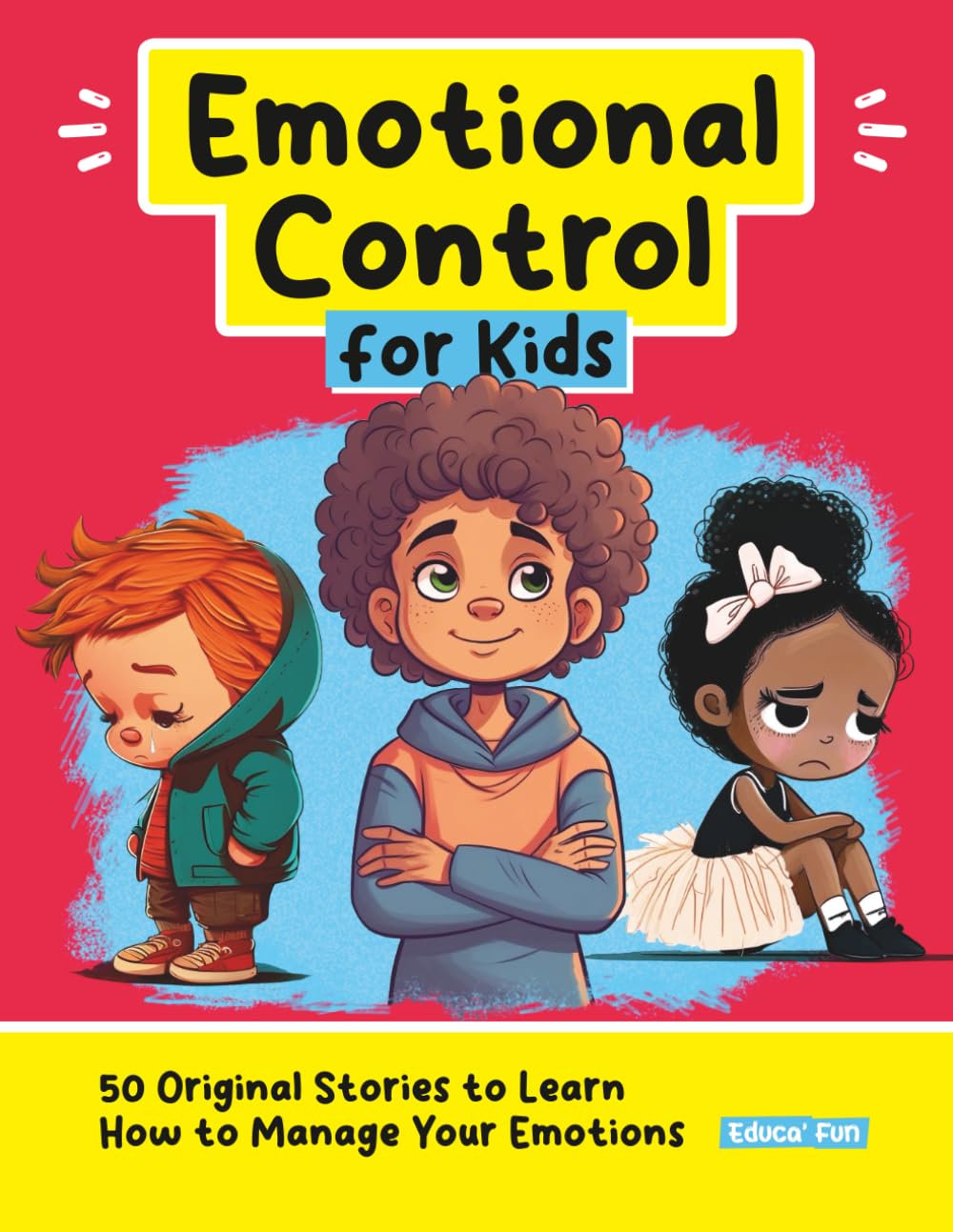 Educa’ Fun Emotional Control for Kids - 50 Original Stories for Emotional Regulation | Paperback 1
