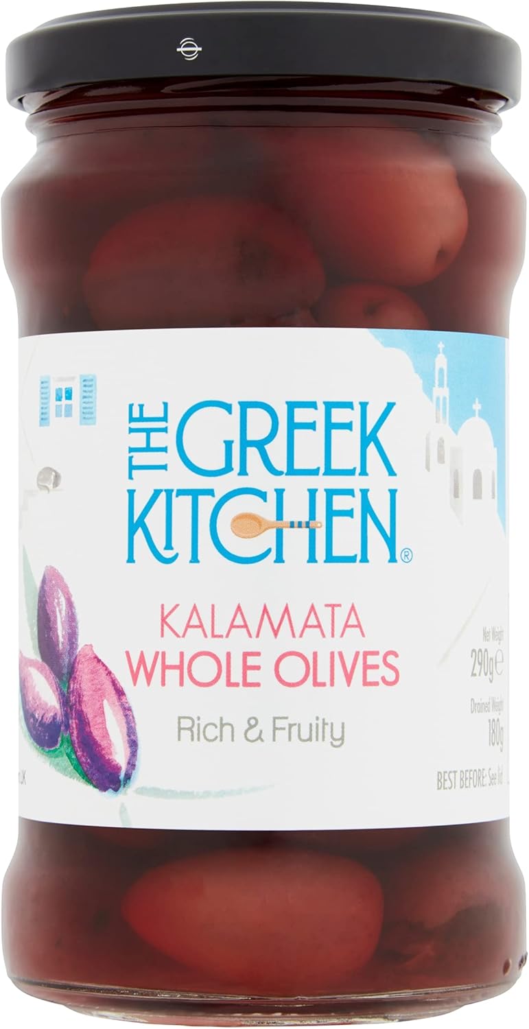 The Greek Kitchen - Kalamata Whole Olives, Purple, 290 g 1